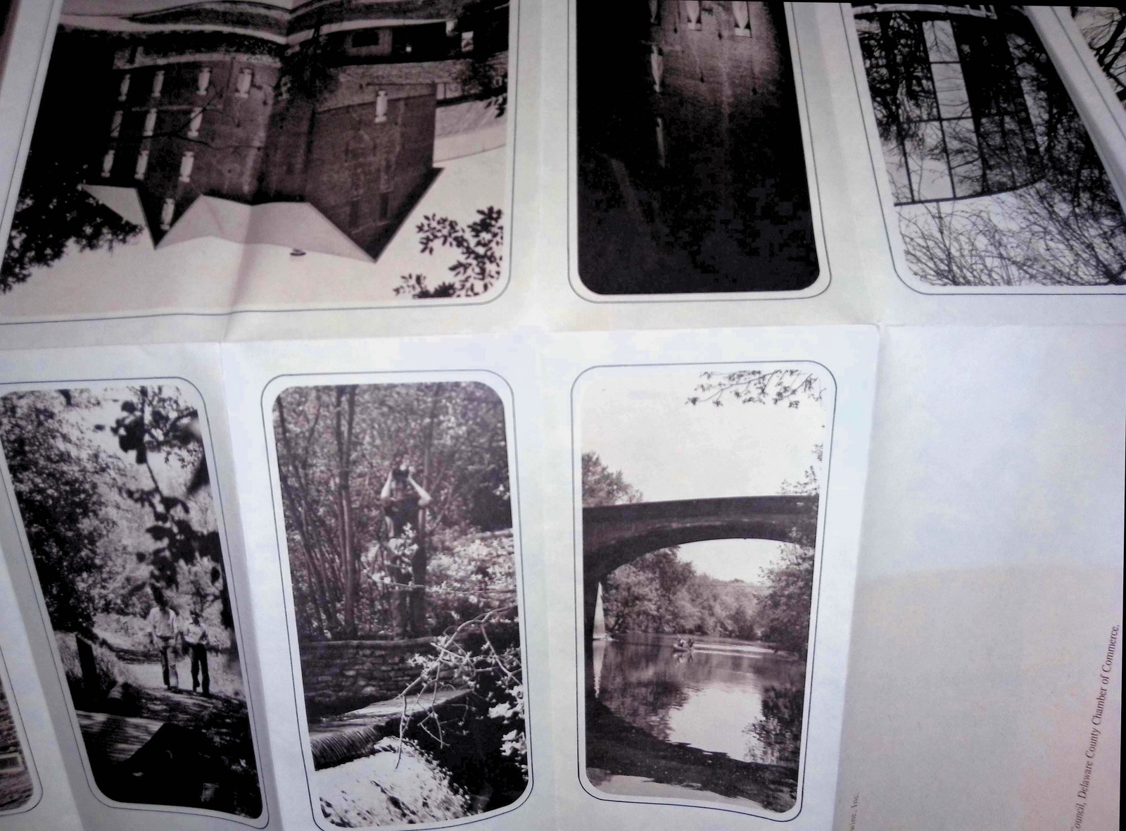 Brandywine River Museum Brochure c1970s N.C. Wyeth Map Tri-County Conservancy