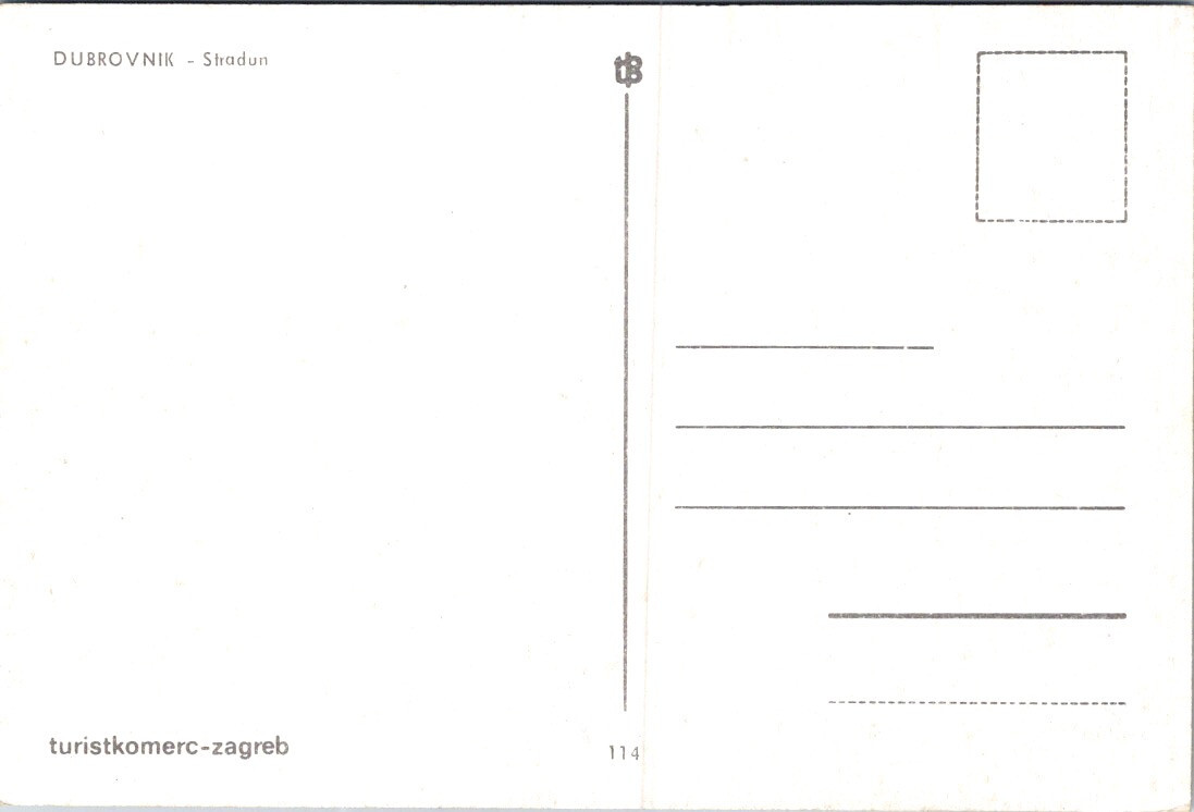 (124) Croatia (ex Yugoslavia) City of Dubrovnik Shadun