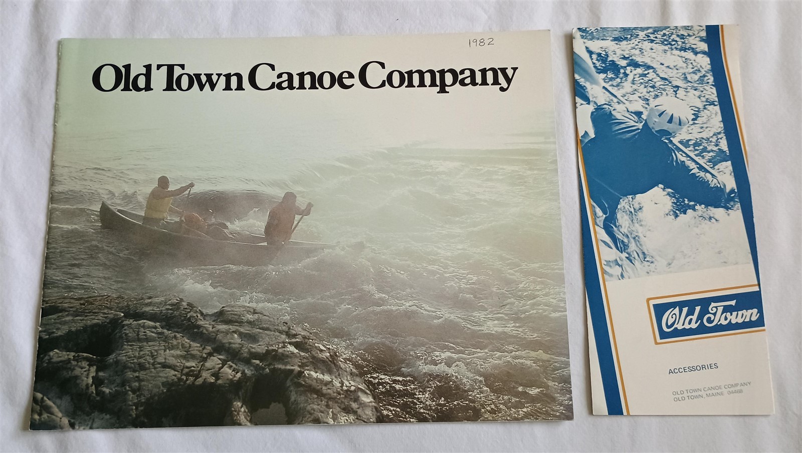 Vintage Old Town Canoe Company Lot Catalog Brochure 1977 1981 1982 1986