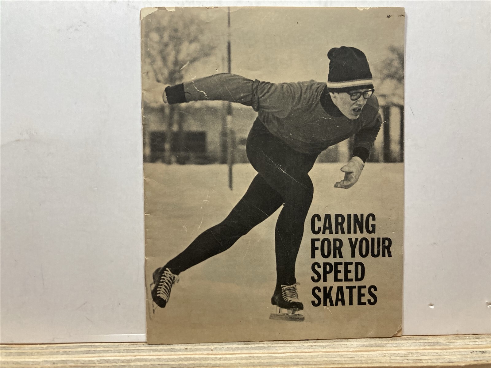 1960’s Bauer Caring for Your Speed Skates Booklet NHL Skating Hockey Vtg