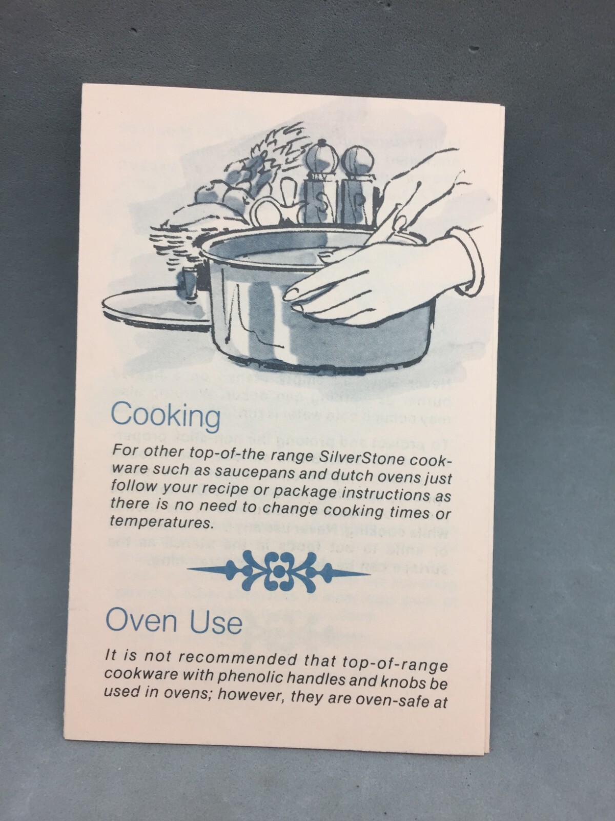 Dupont Brochure Silverstone Aluminum Non-Stick Cookware Enterprise Mid Century