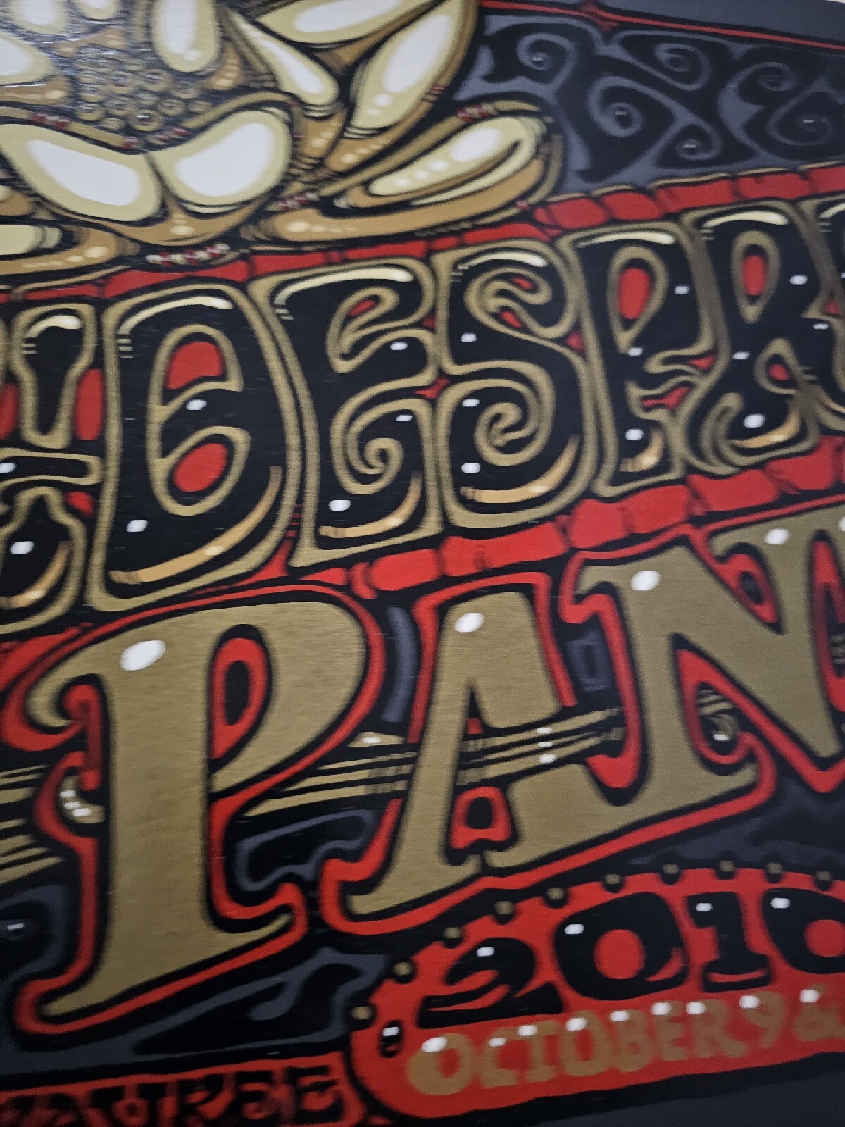 Widespread Panic Milwaukee 2010 The Riverside Theater Jeff Wood Poster S/N Print