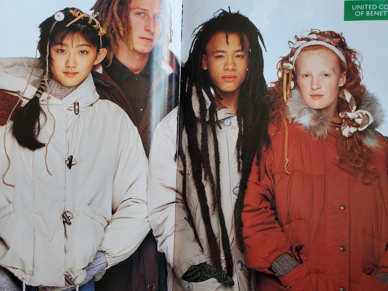RARE Fall/Winter 1993/1994 UNITED COLORS Of BENETTON Fashion full Catalog ITALY