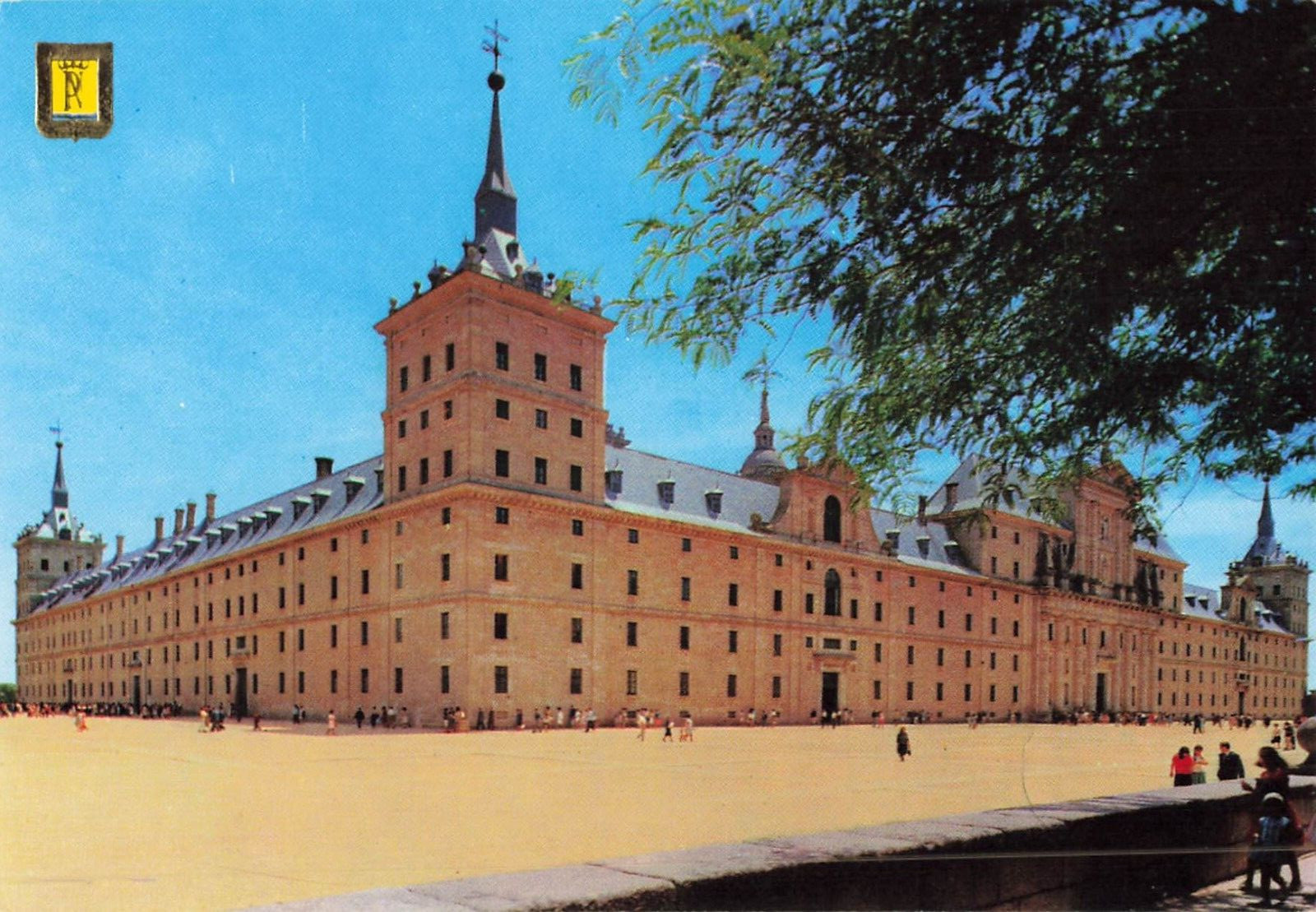 Postcard Spain El Escorial Monastery c. 1977