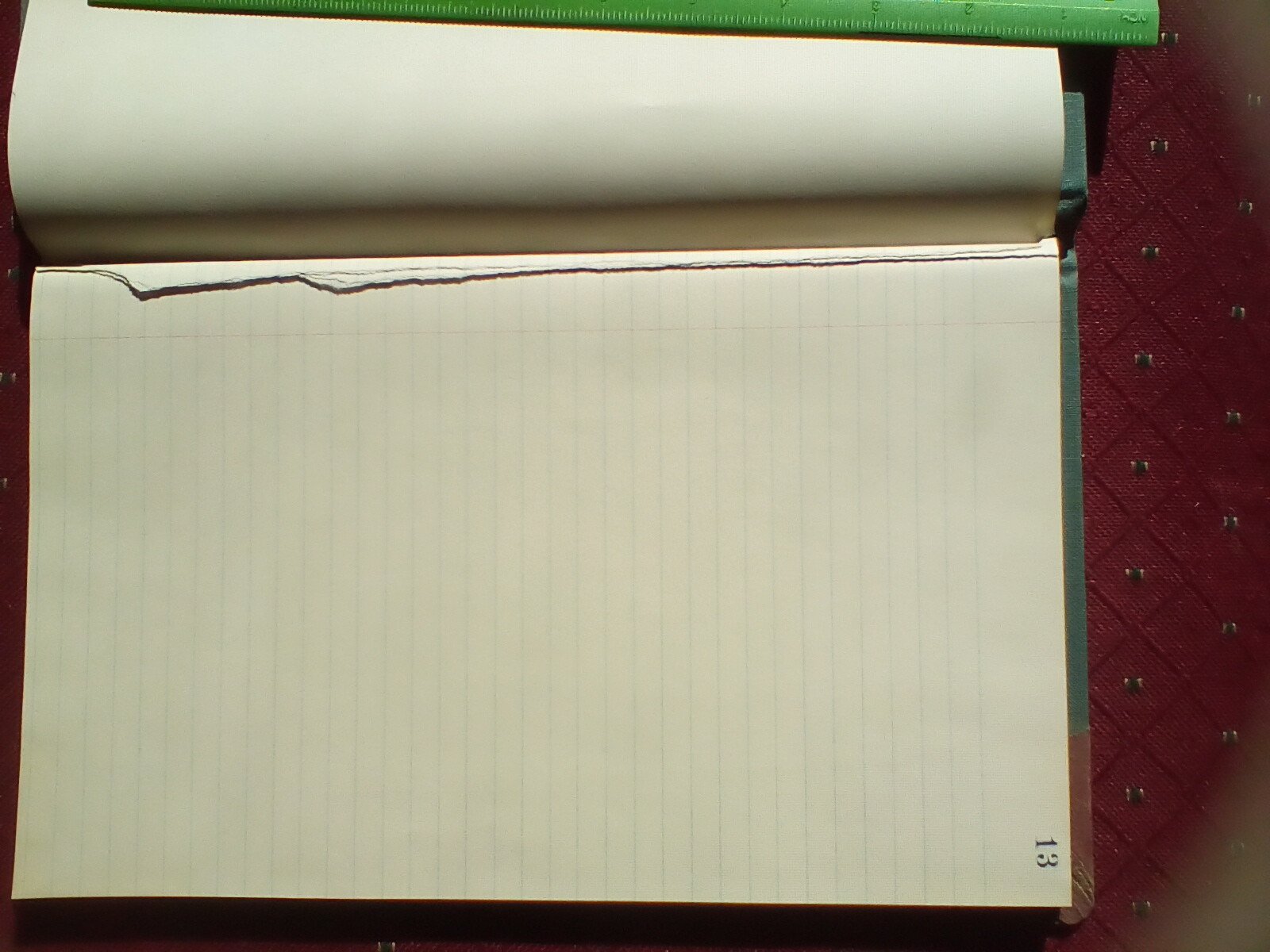 Record Book With 150 lined pages