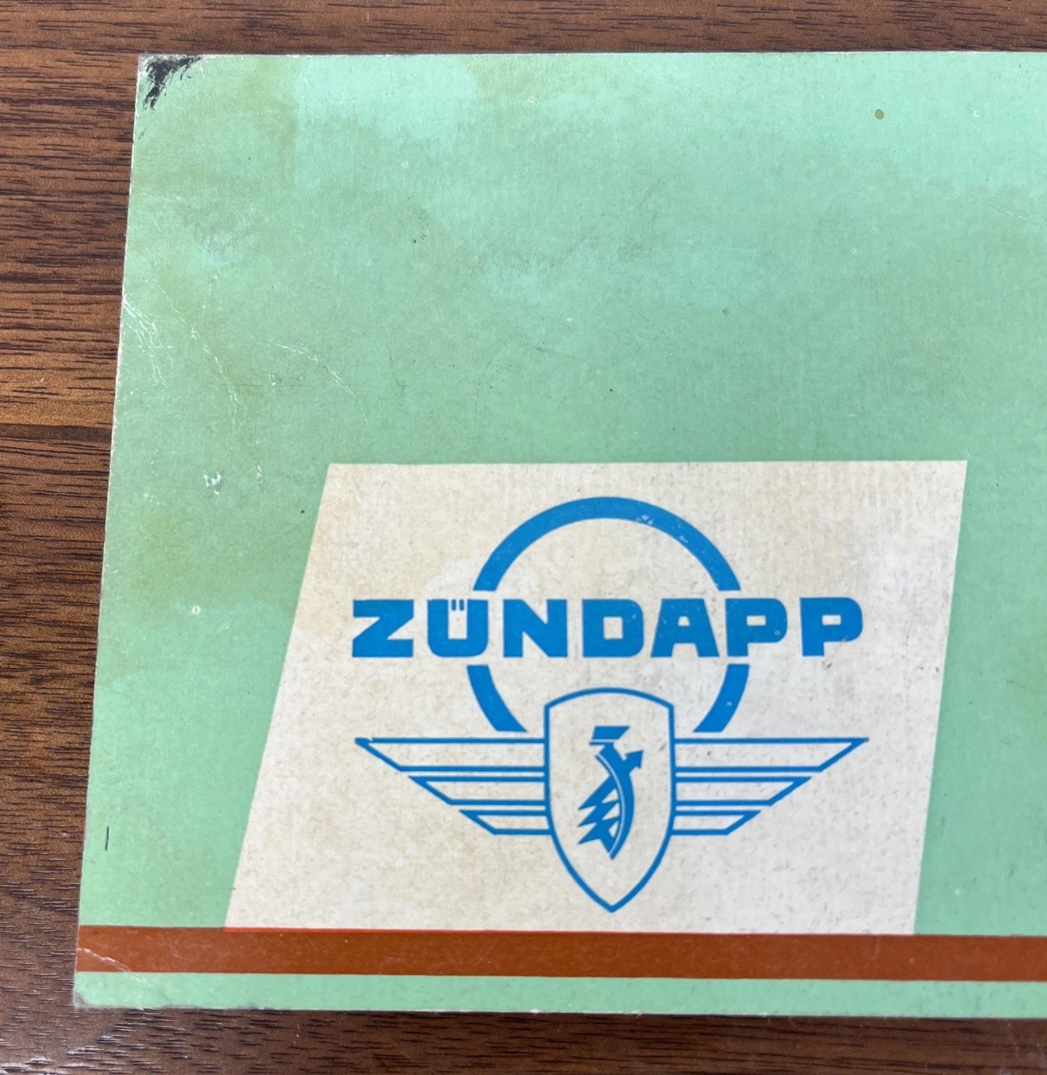 Zündapp Motorcycles 200 S Model Brochure Original September 1955 In All German