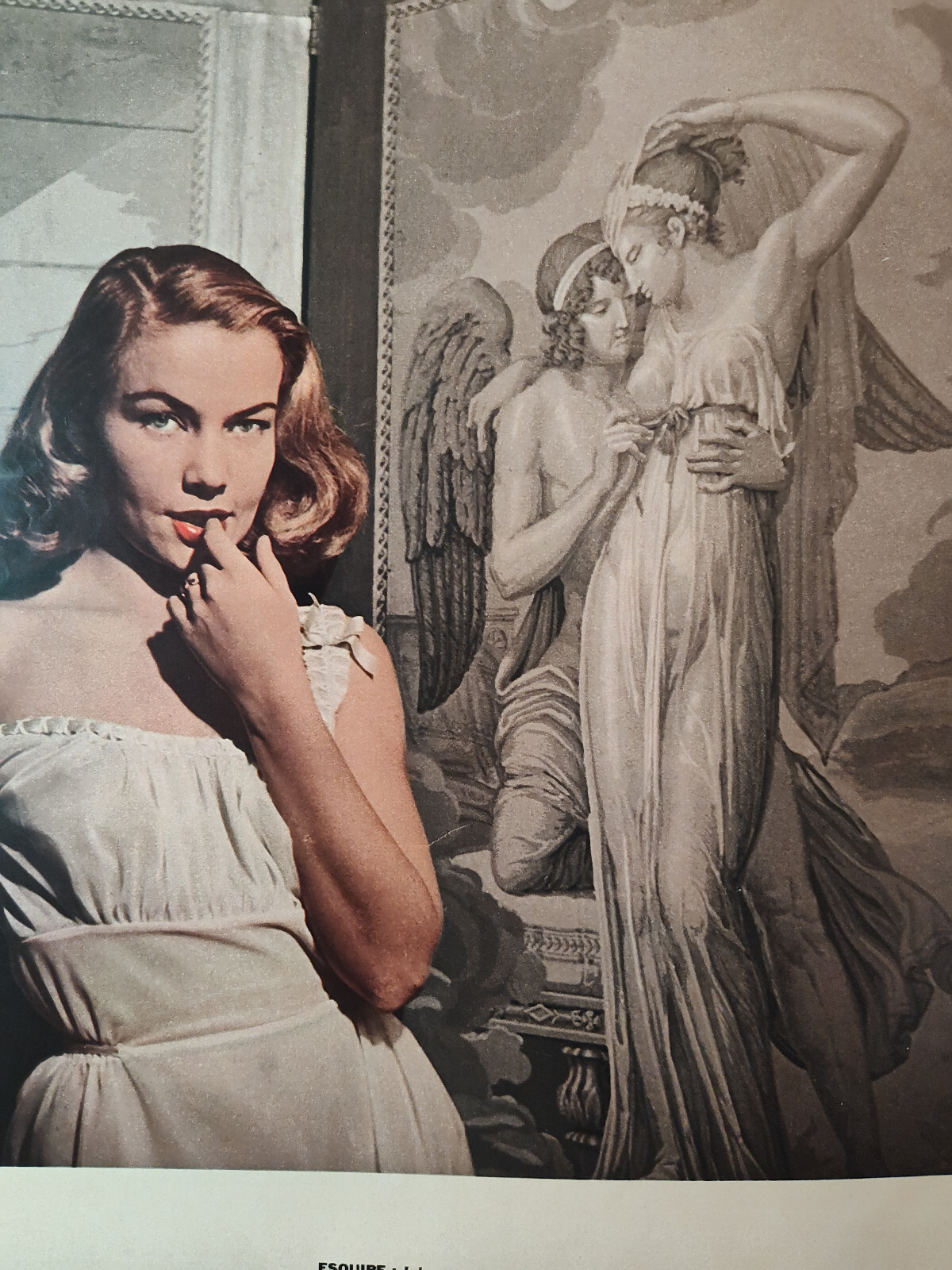 1955 Esquire Original Article Glamour Photographs AVA NORRING