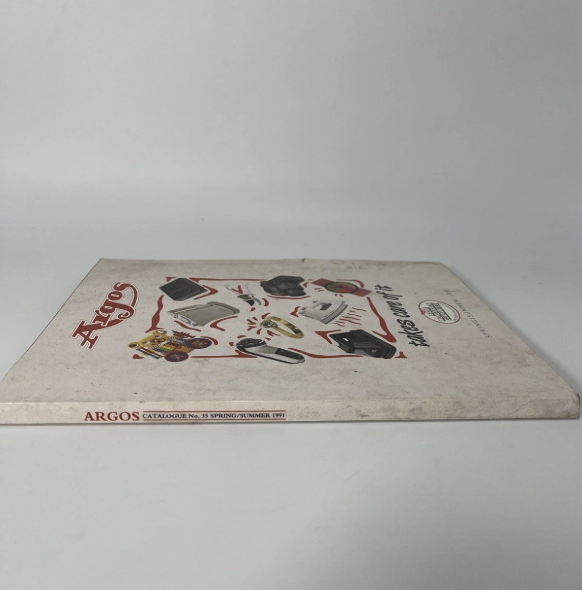 Vintage ARGOS Catalogue Spring Summer 1991 No35 social history retail retro book