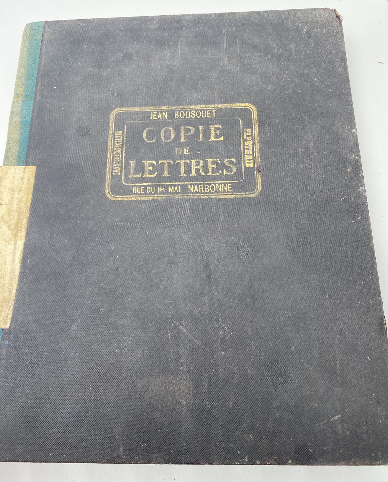 Bousquet-Combes, distiller in Narbonne, commercial correspondence, early 20th…