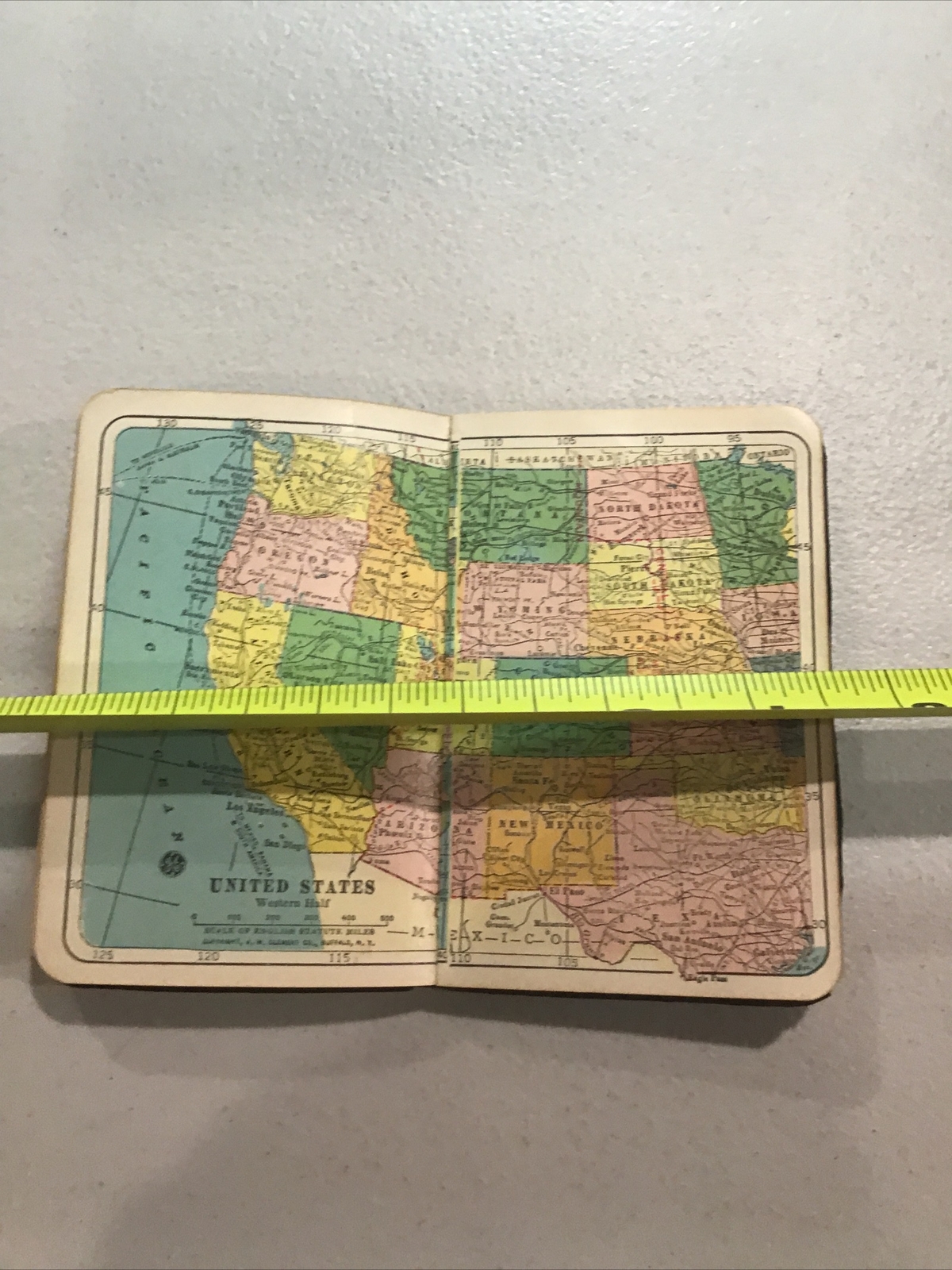 1939 GE General Electric Map, Calendar, Date Book Mini Guide Canton Ohio Co