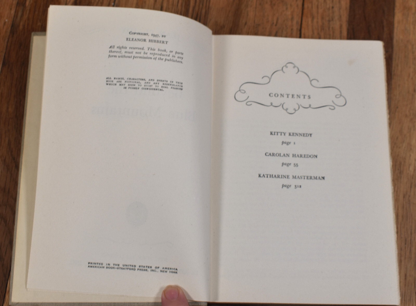 Beyond The Blue Mountains by Jean Plaidy Hardcover 1947 1st Edition Dust Jacket