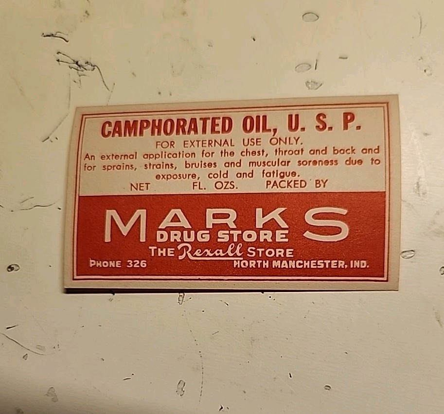 Rjkstamps VINTAGE MARKS/Stewart PHARMACY DRUG STORE Labels