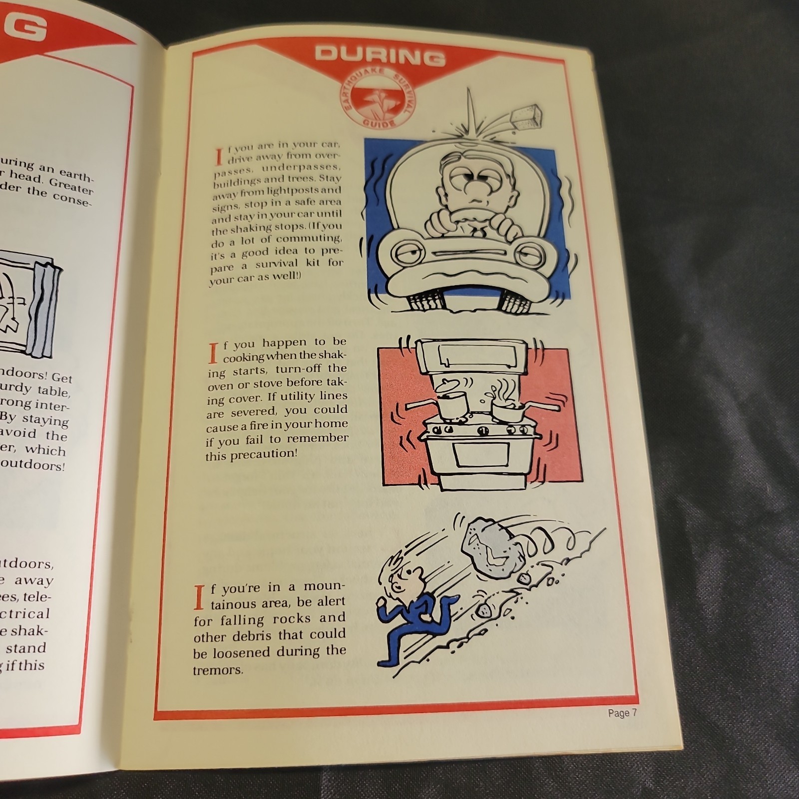 Vintage c1980s Builders Emporium Earthquake Survival Guide 14 Pages VTG