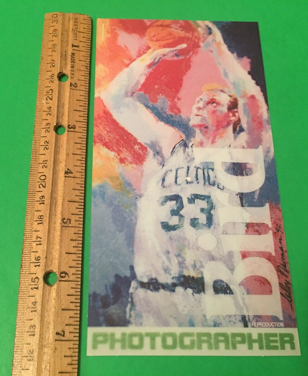 LARRY BIRD LITHOGRAPH PRINT BOSTON CELTICS BASKETBALL Reprint