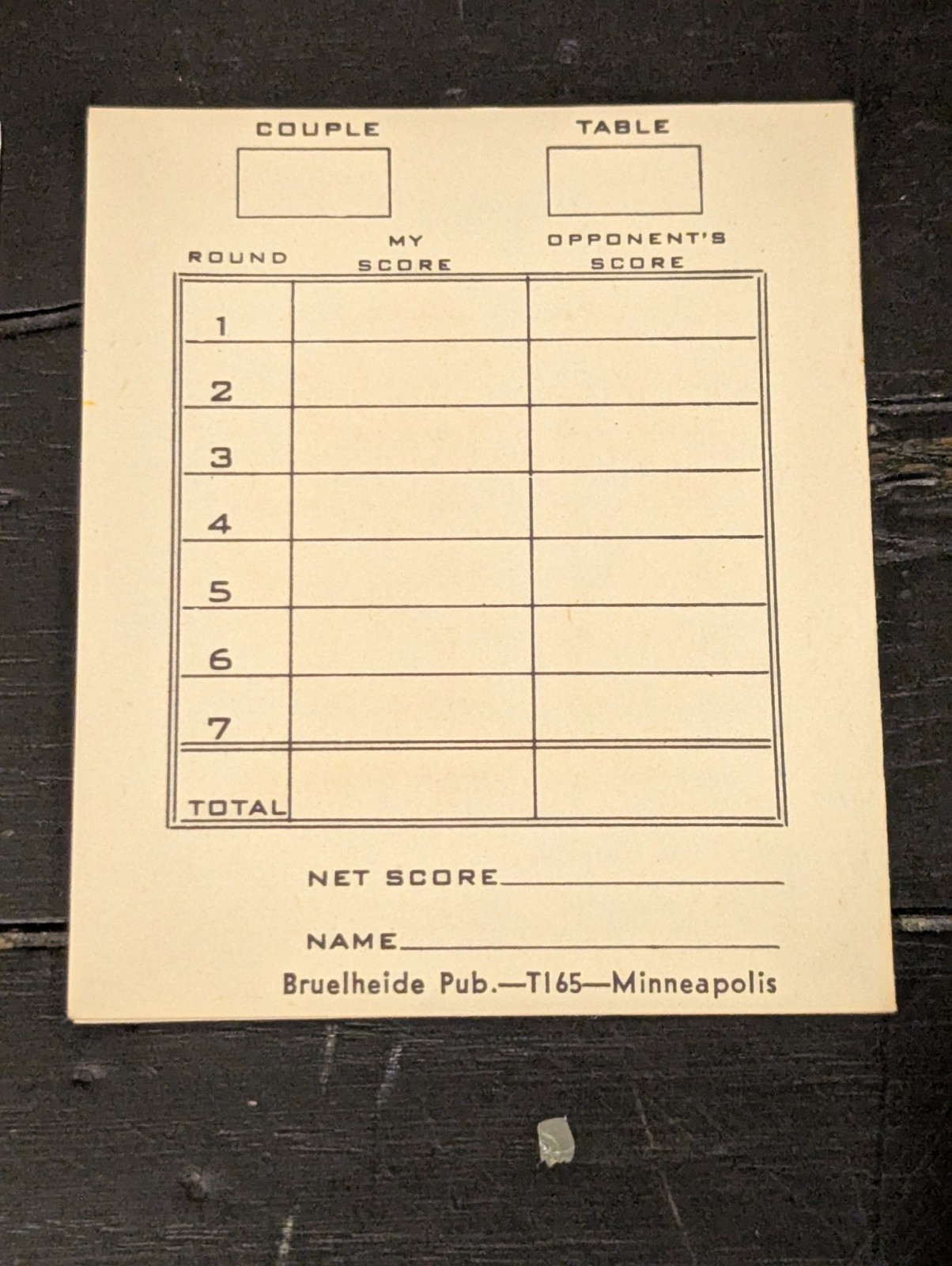 Vtg Bruelheide Bridge Tally Cards Lot Fall Autumn Trees Landscape Ephemera