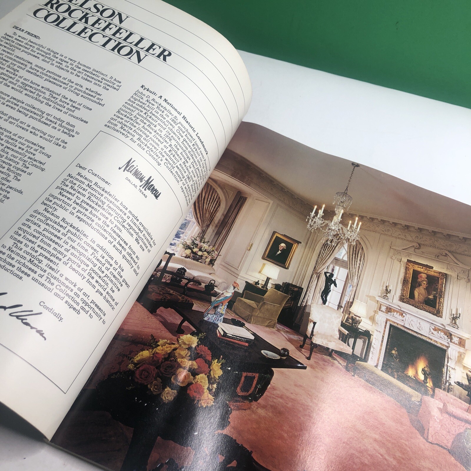 The Nelson Rockefeller Collection Compliments of Neiman-Marcus 1980’s Catalog