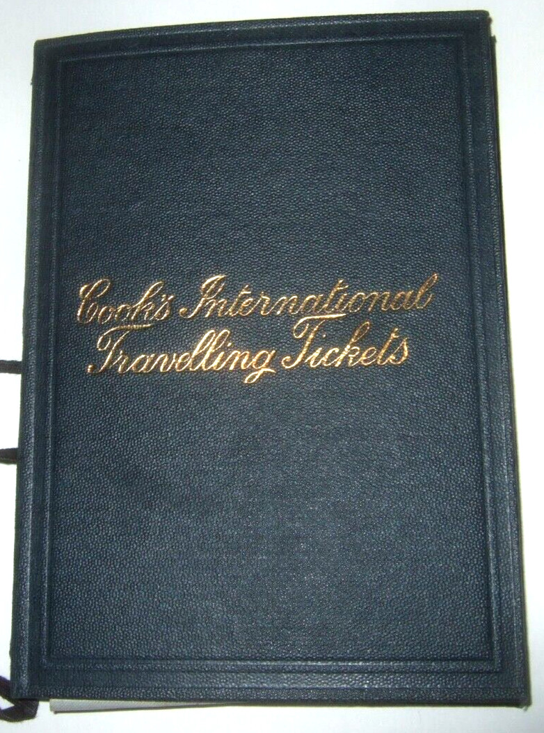 Cook’s Tour Travel Tickets 1913 1923