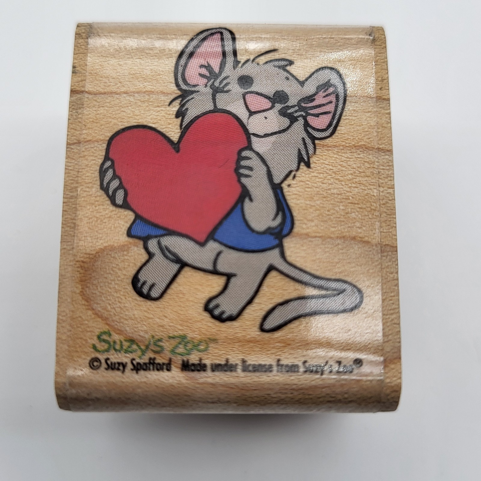 Vintage Suzy’s Zoo Collection 2 Cards 2 Rubber stamps & a few stickers
