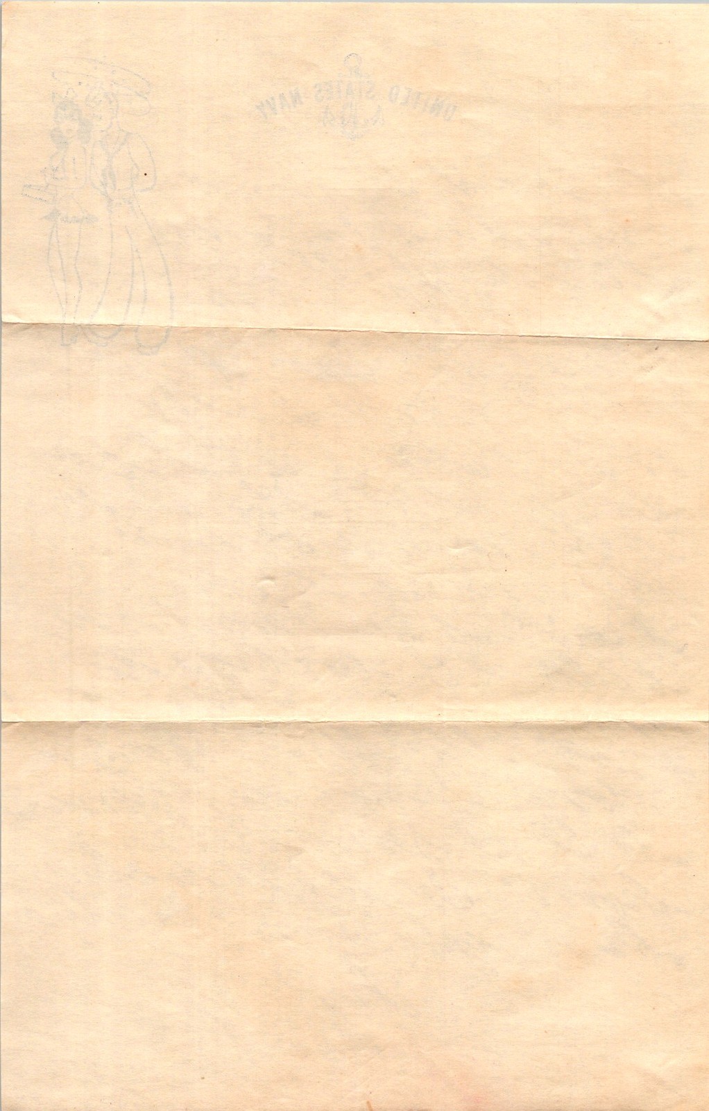 1951 US Navy Sailor Letter San Diego CA Pin-Up Envelope to Turtise Lord OK