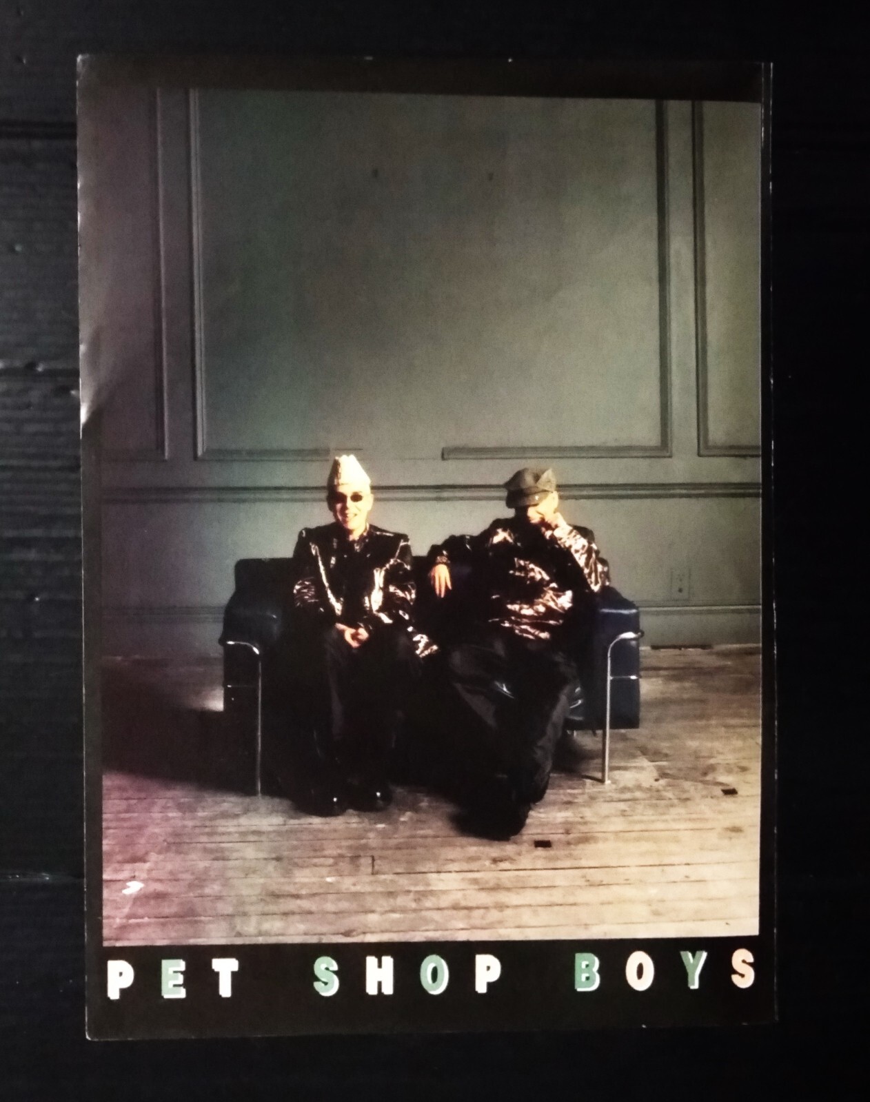 C3421 Pet Shop Boys Nine Inch Nails Vintage Thailand ONLY 1 COLOR PAGE MEGA RARE
