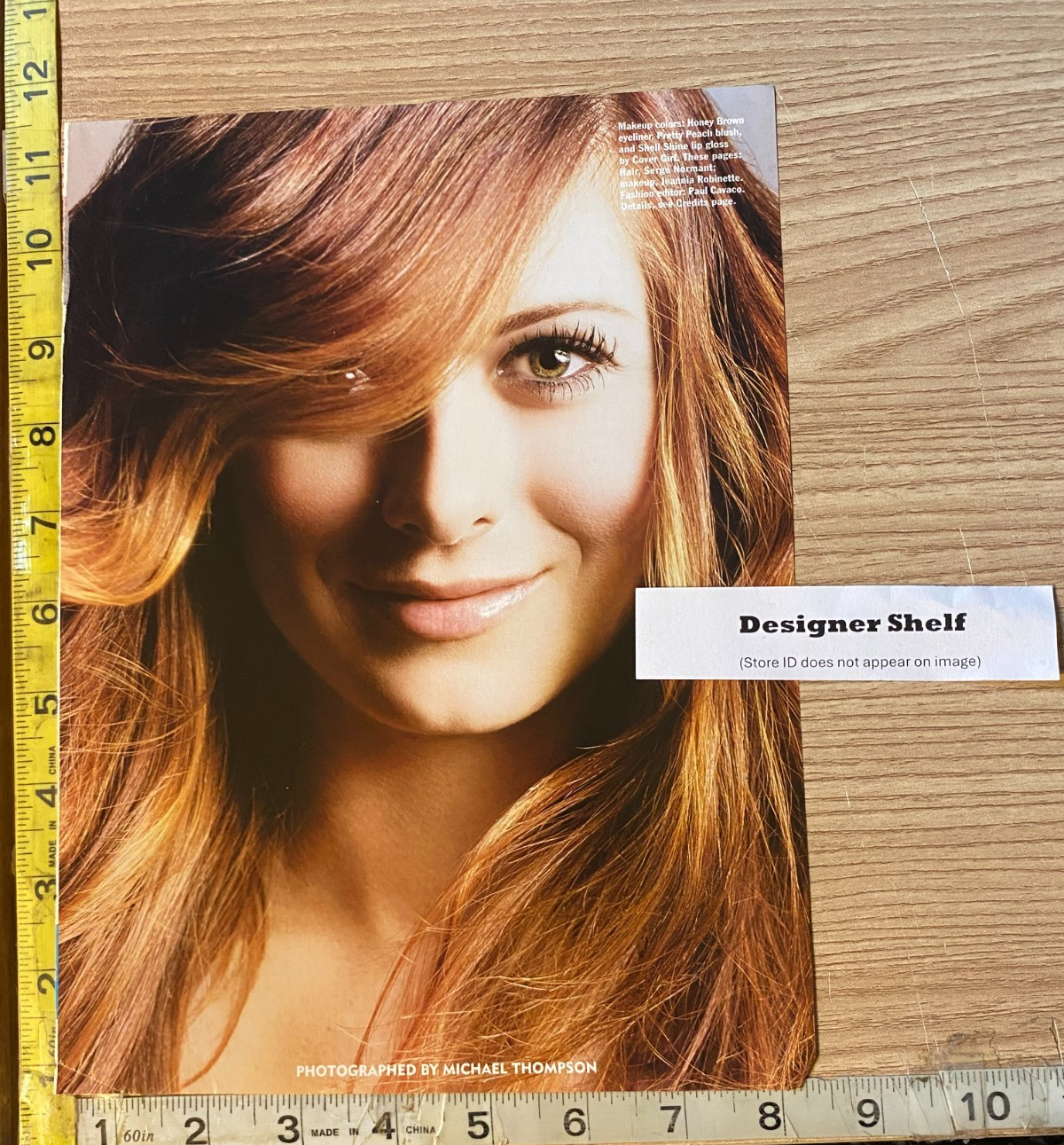 Debra Messing Actress Headshot 2004 Magazine Photograph