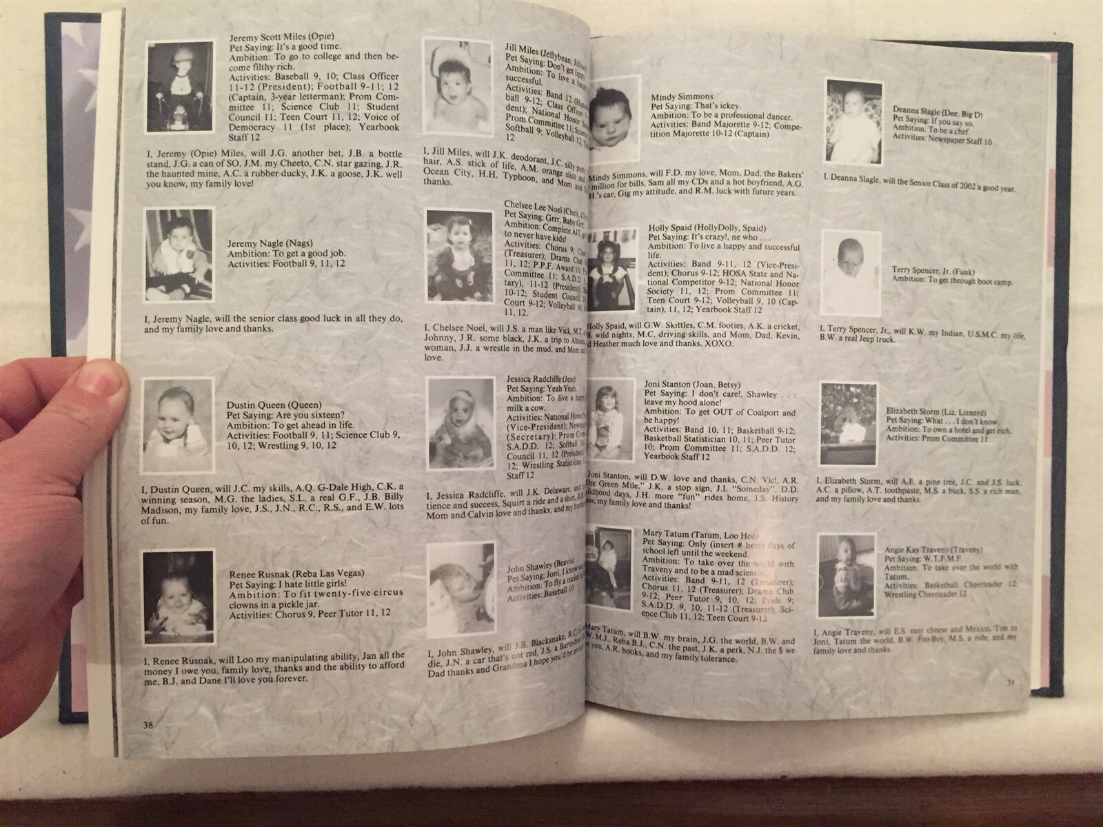 2002 Glendale JR Senior High School Yearbook Flinton Pennsylvana PA Brand New