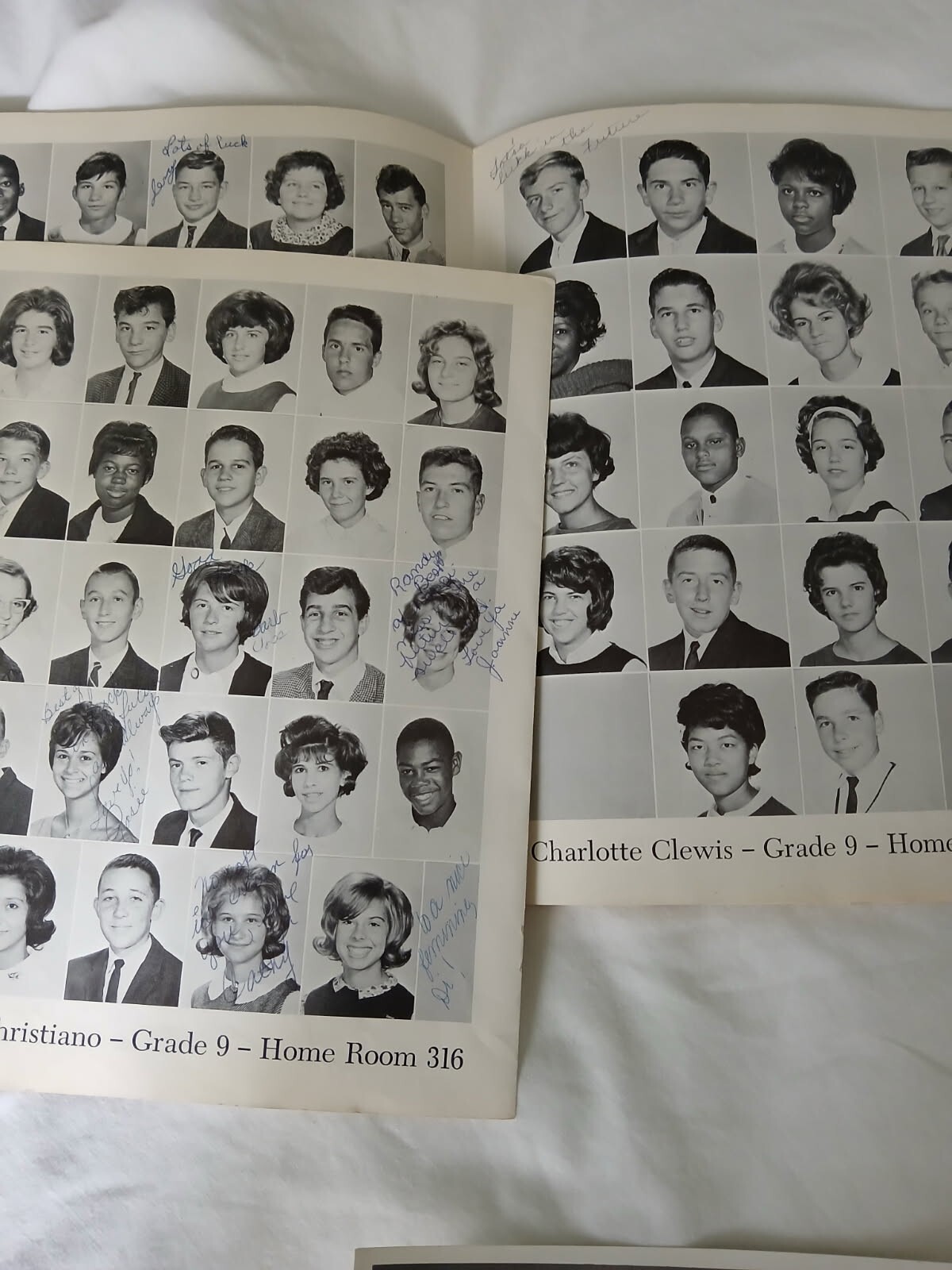 1963-1964 Rahway Junior High School Annual Yearbook New Jersey NJ Signed