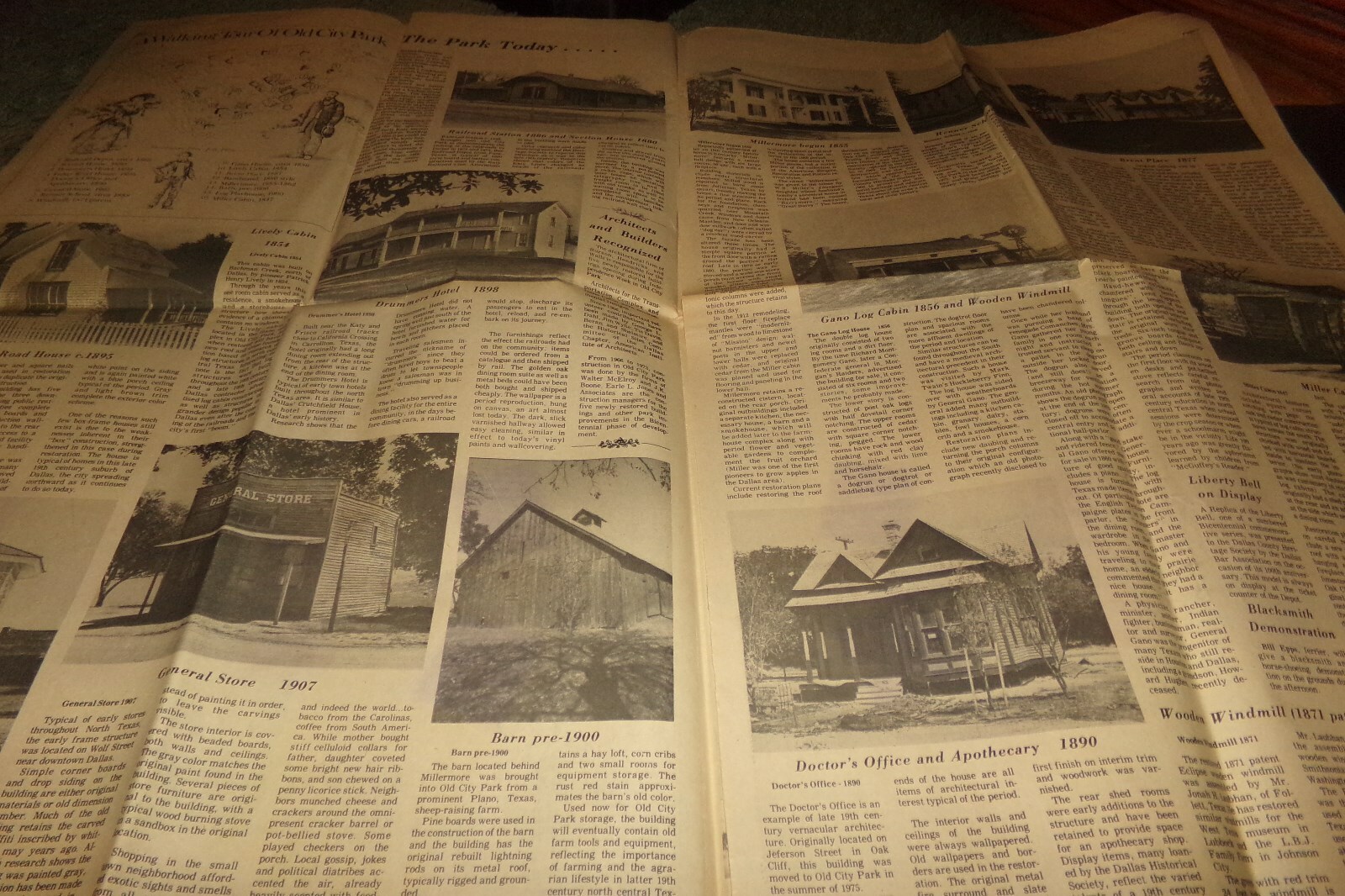 Vintage Heritage News Dallas American Revolution Bicentennial Drummers House 76