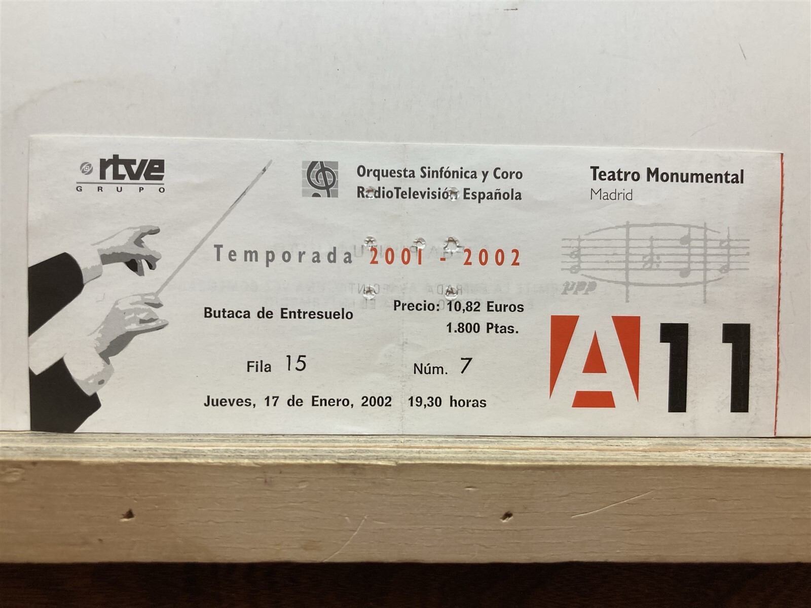 2001 Festival Palace Sala Pereda Elisso Virsaladze Chopin Concert Spain Vtg