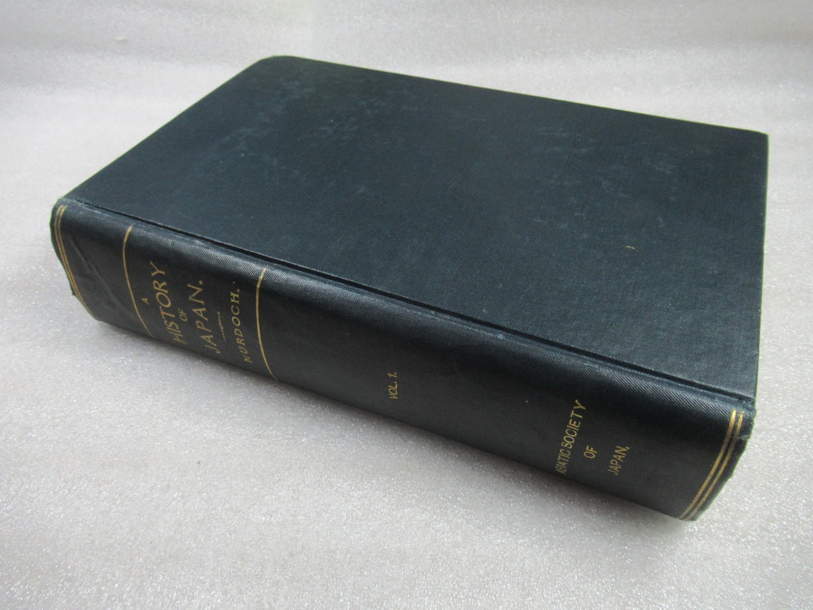 1910-26 A History of Japan – From Origins to 1868 – James Murdoch – 3 volumes