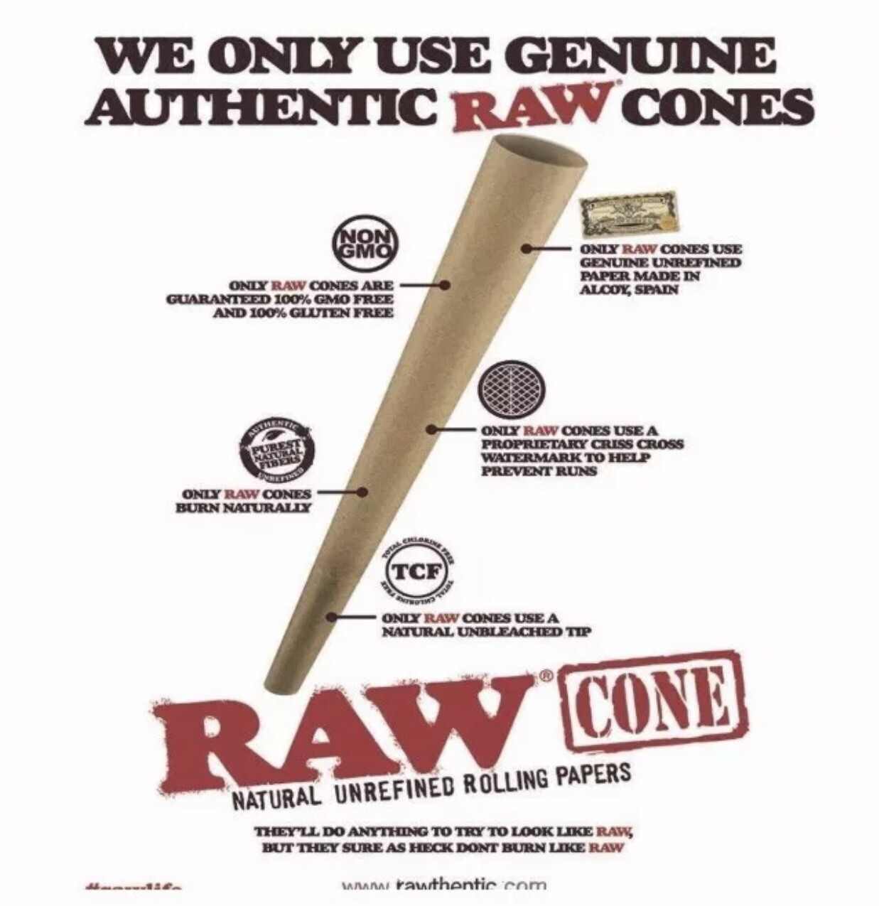 RAW organic king size cone(300PK)+cone grinder filler storage 3in 1