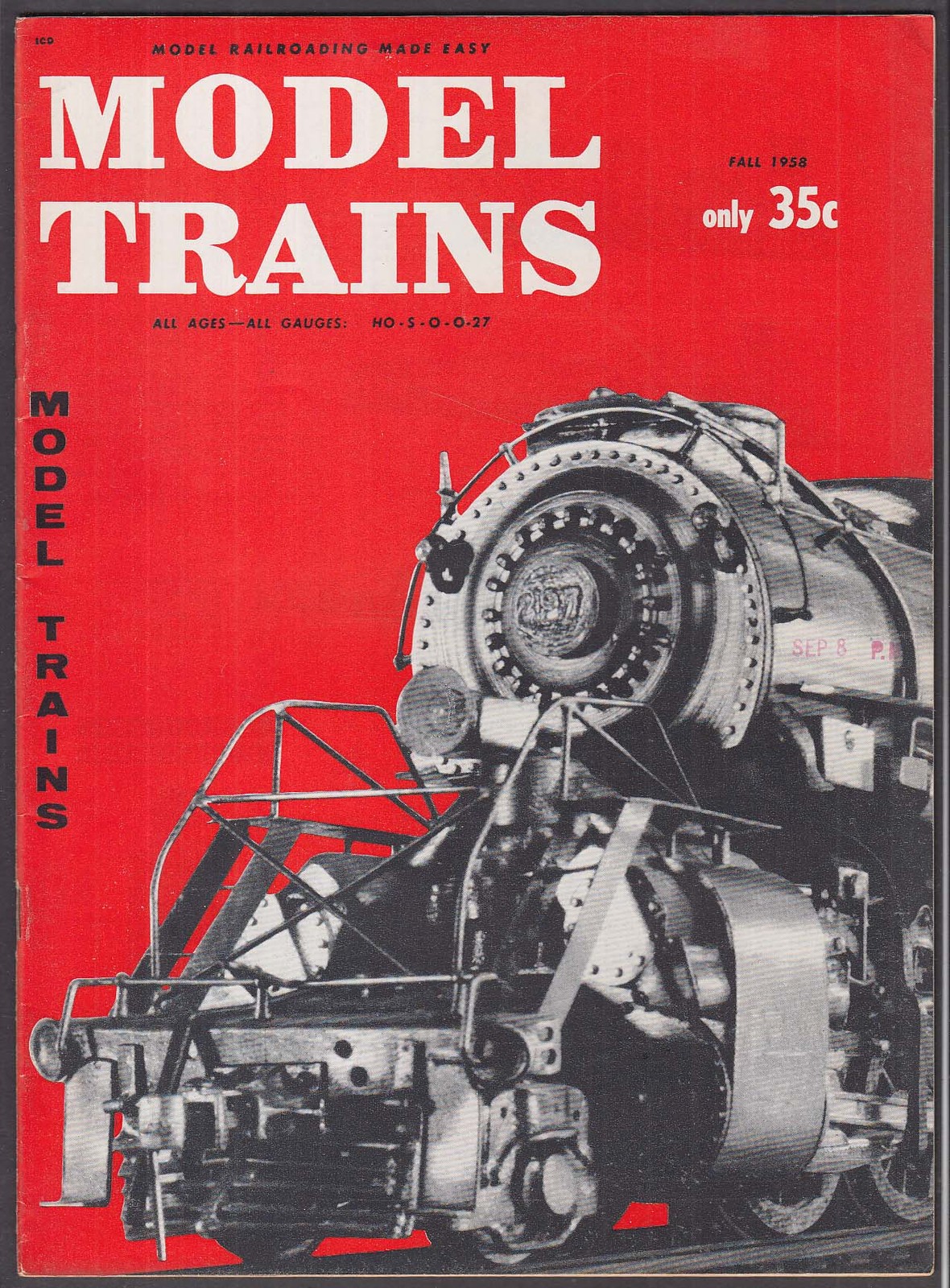 MODEL TRAINS Varney Berkshire & Box Car Herkimer Passenger Cars + Fall 1958