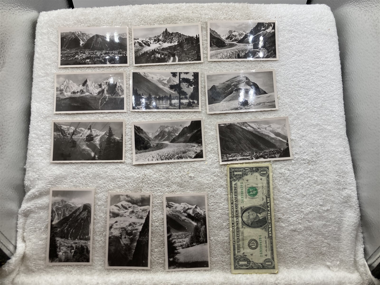 1930’s 1940’s Chamonix Mont Blanc Photograph Folder France Switzerland Italy