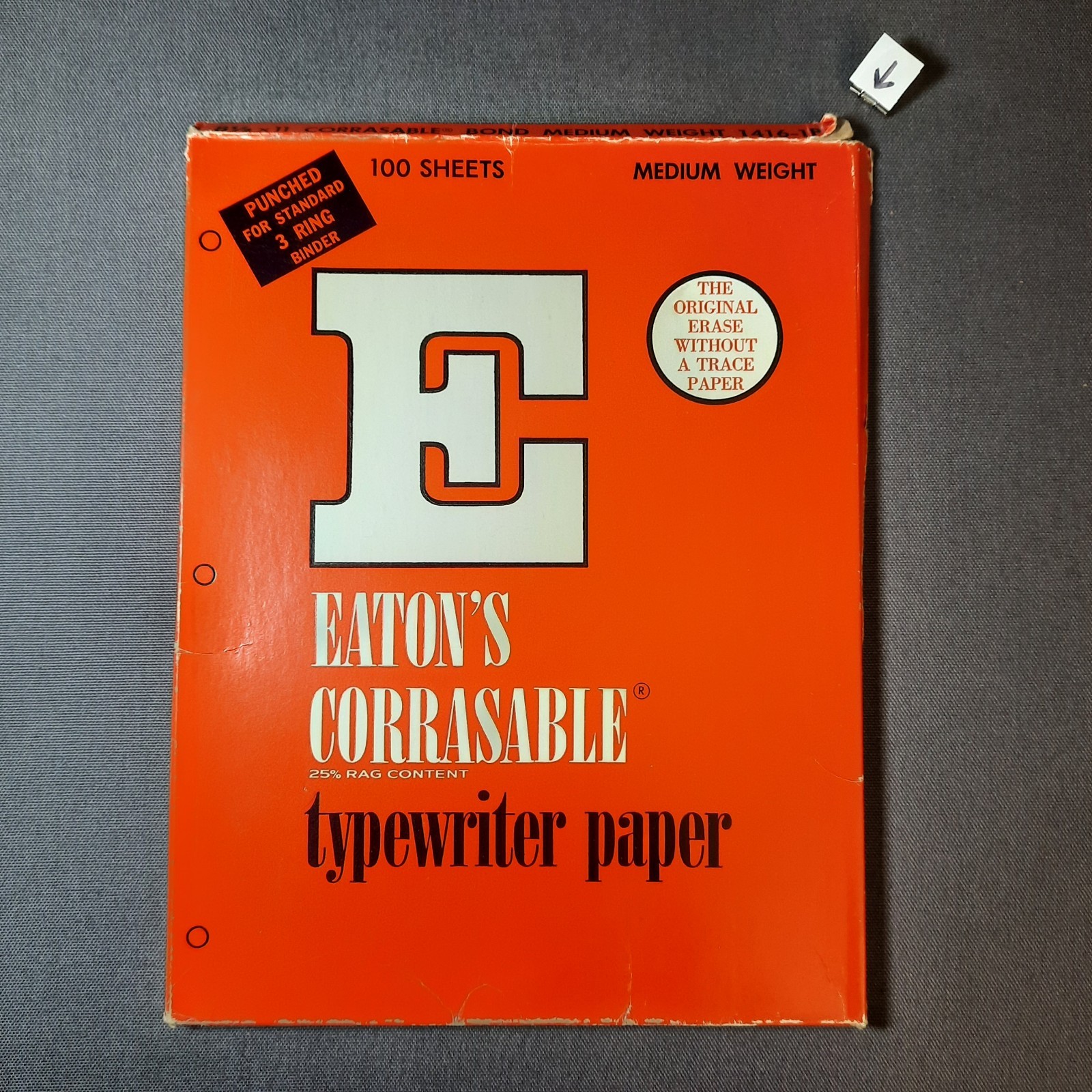 Typewriter Mixed Paper Lot New Partial and Weathered Cotton Onion Skin Watermark