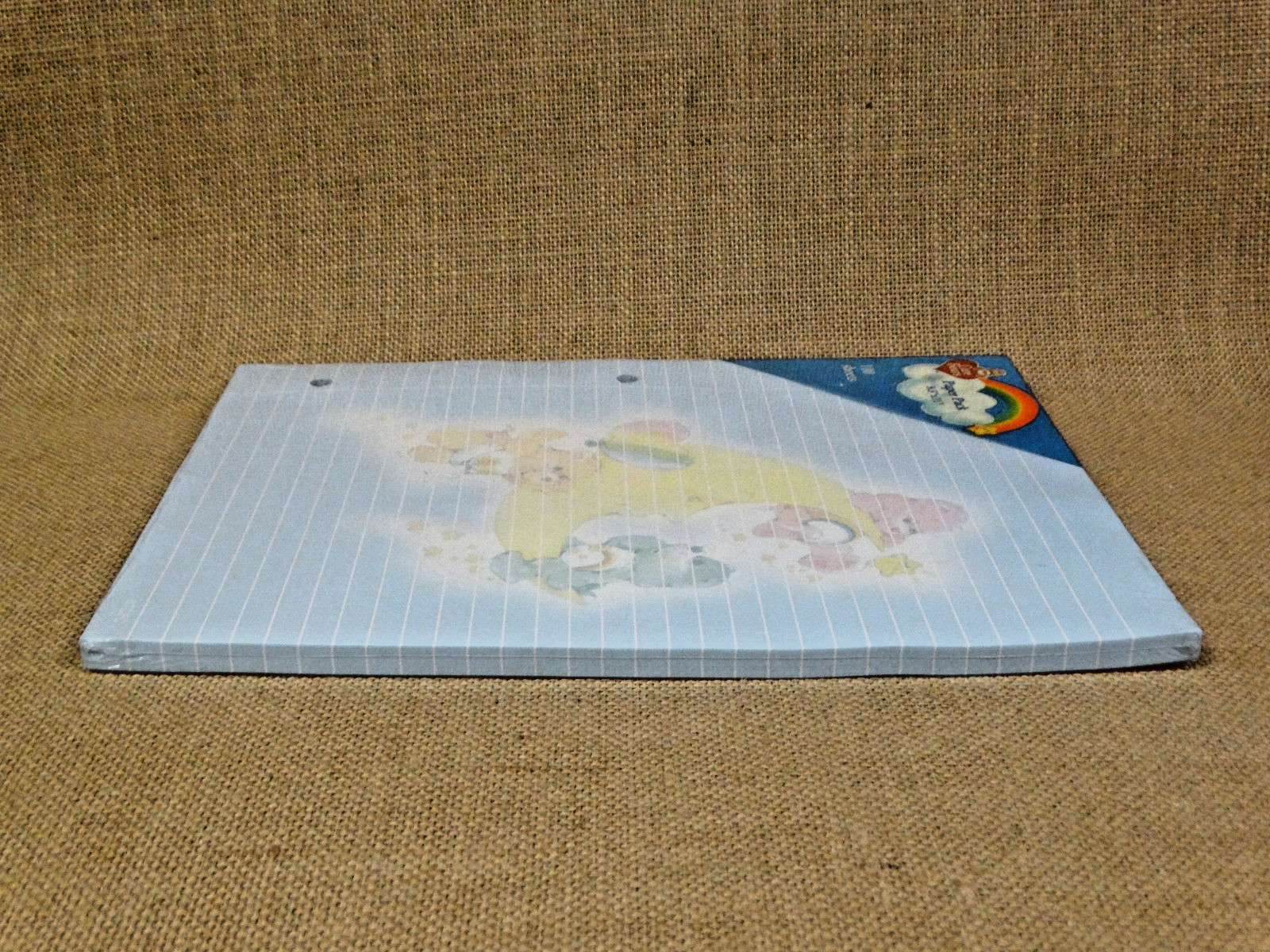 Vintage 2004 Care Bears Paper Pack ~Ruled Filler Notebook Paper~ 3 Hole Punched
