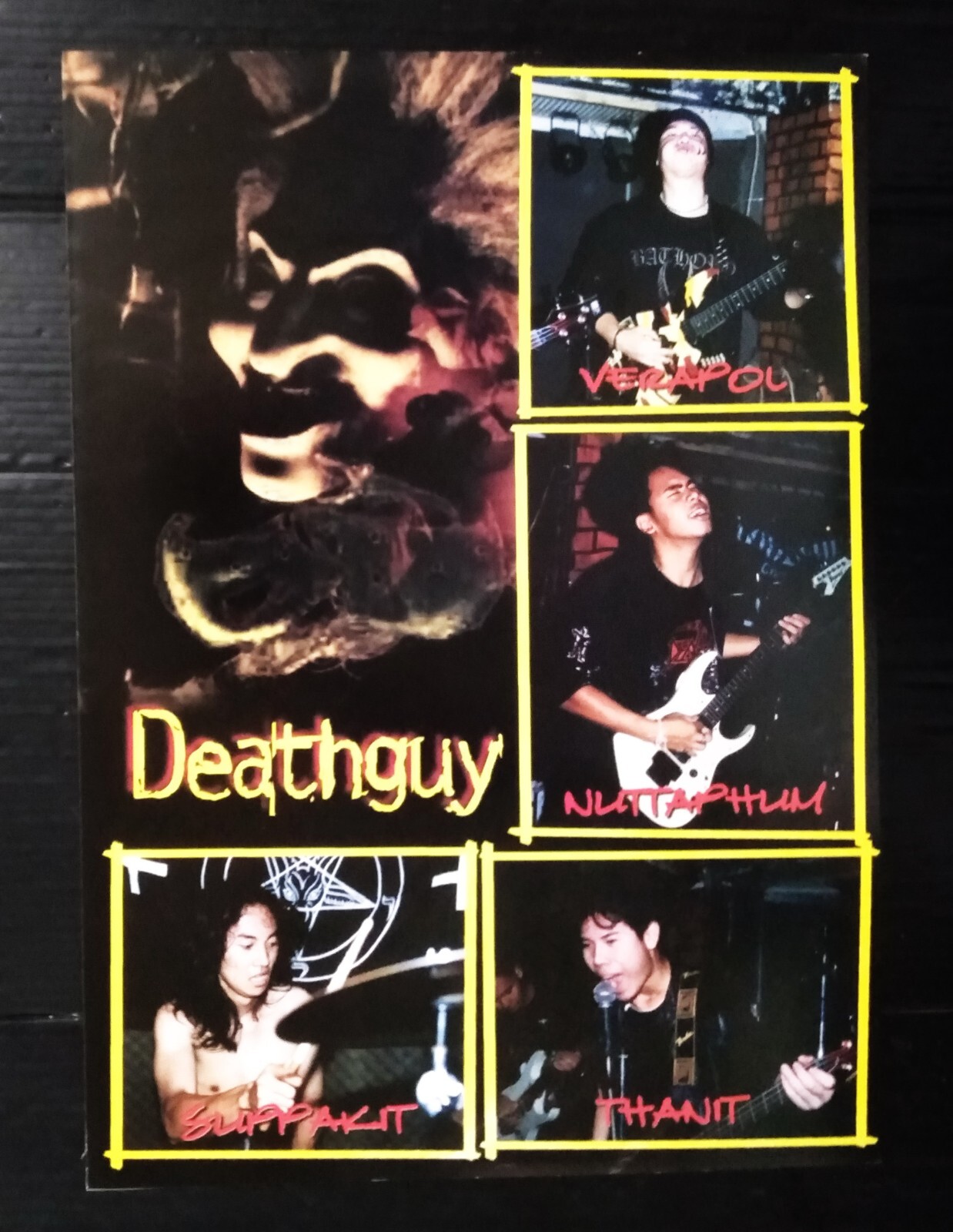 C741 Bon Jovi Vintage Thailand ONLY 1 COLOR PAGE MEGA RARE!!!