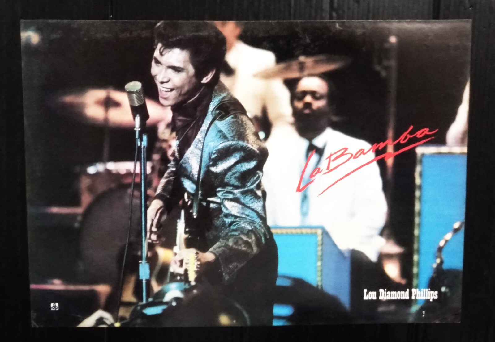 C746 Bon Jovi Lou Diamond Phillips Vintage Thailand ONLY 1 COLOR PAGE MEGA RARE!