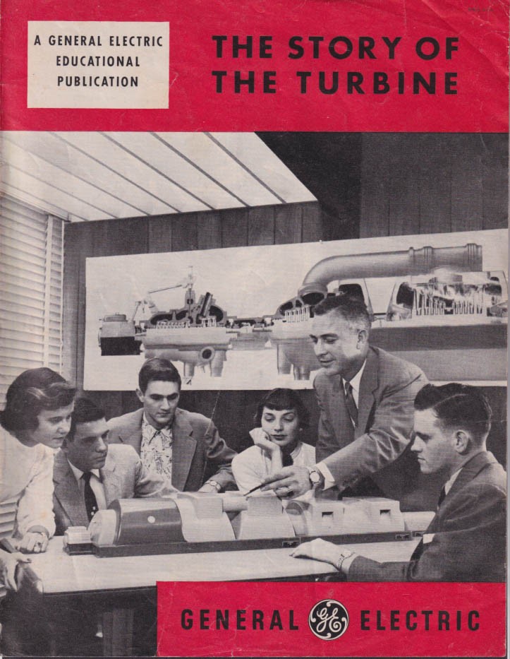 General Electric The Story of the Turbine booklet 1958