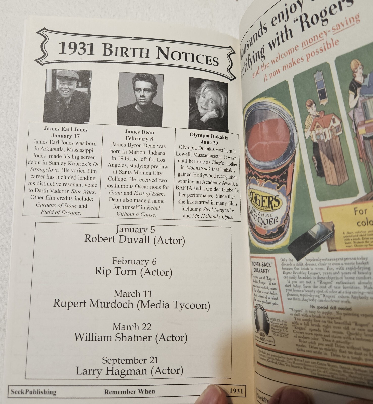 NEW 1986 Remember When A Nostalgic Look Back In Time Booklet Envelope B-day Card