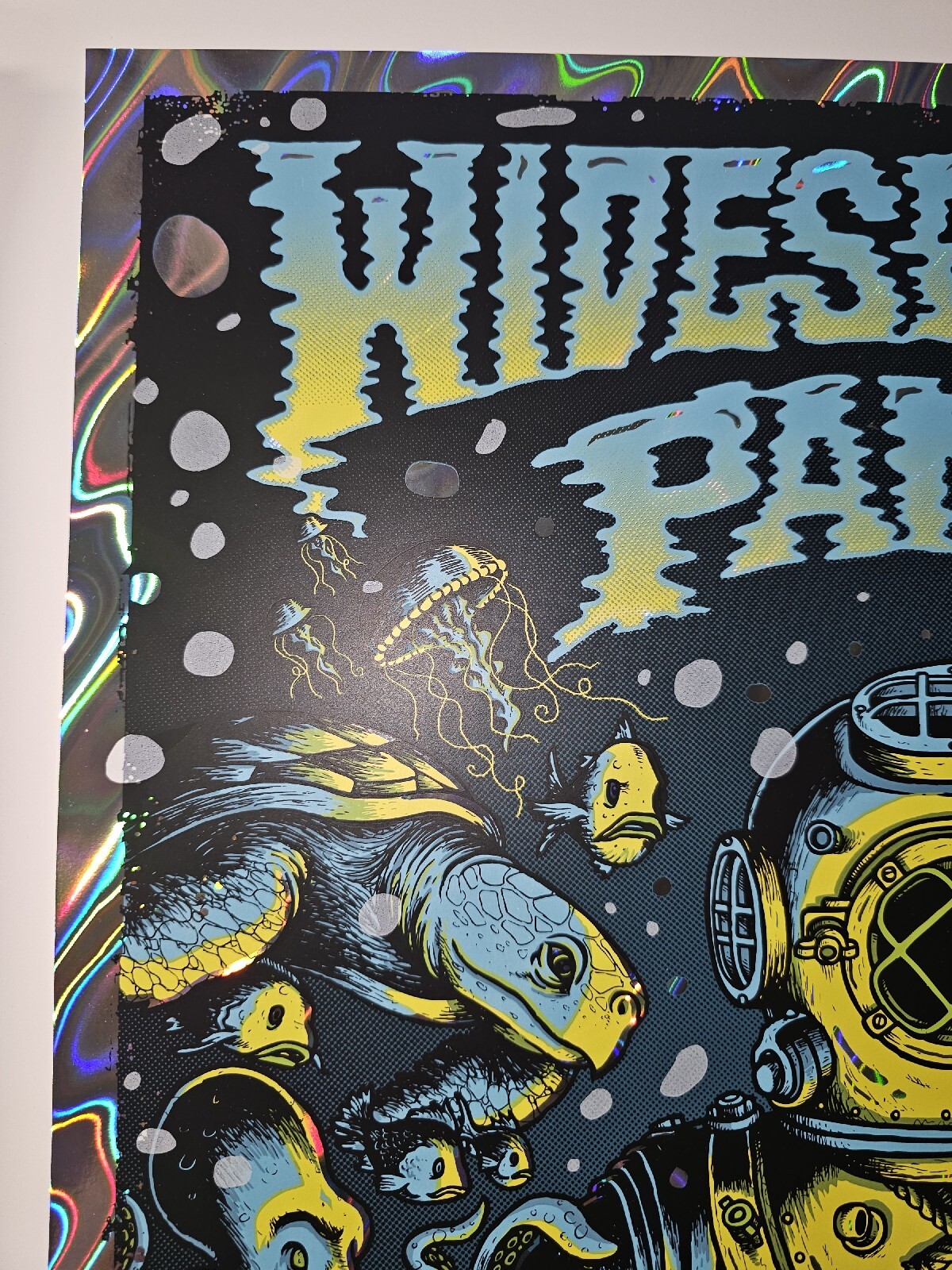 Widespread Panic Leunig 4/20 Chattanooga LAVA FOIL Variant Poster Signed Print