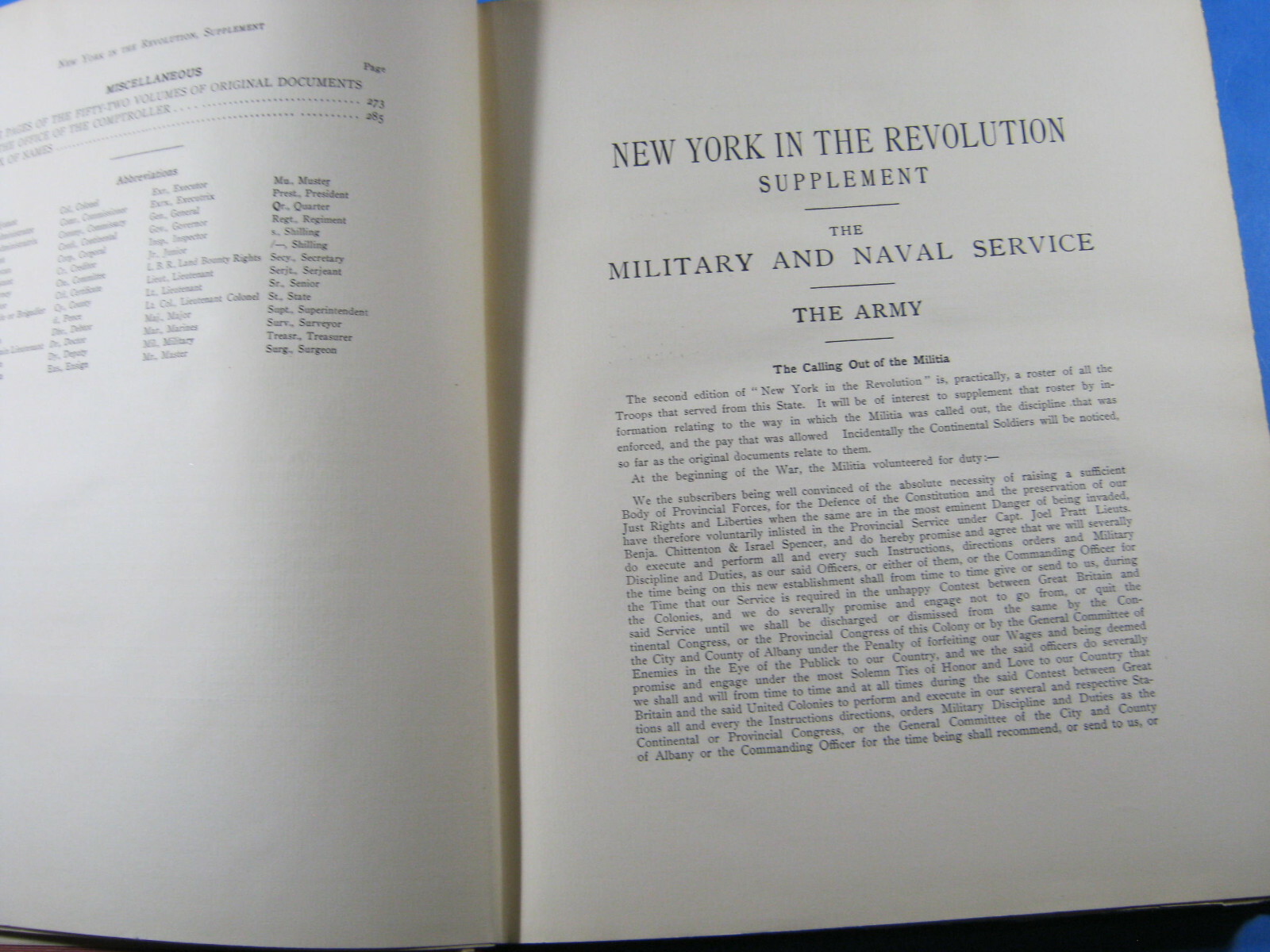New York in the Revolution as Colony and State Supplement 1901 KNIGHT