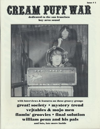 Cream Puff War _RARE_ S.F. Psych Rock Music Magazine Great Society Mystery Trend