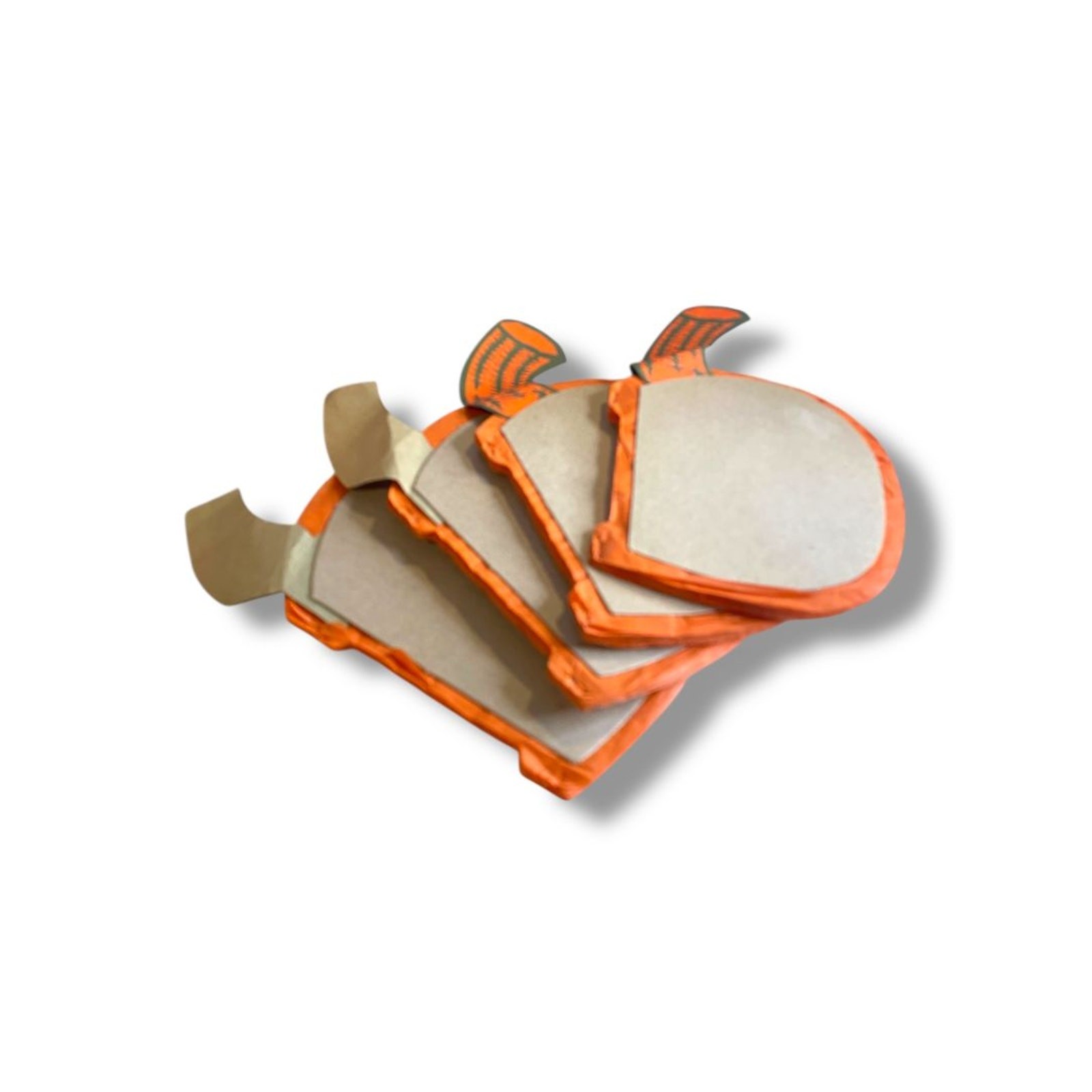 Vintage Set of 4 Honeycomb Centerpiece Decorations 10″ Orange Fall