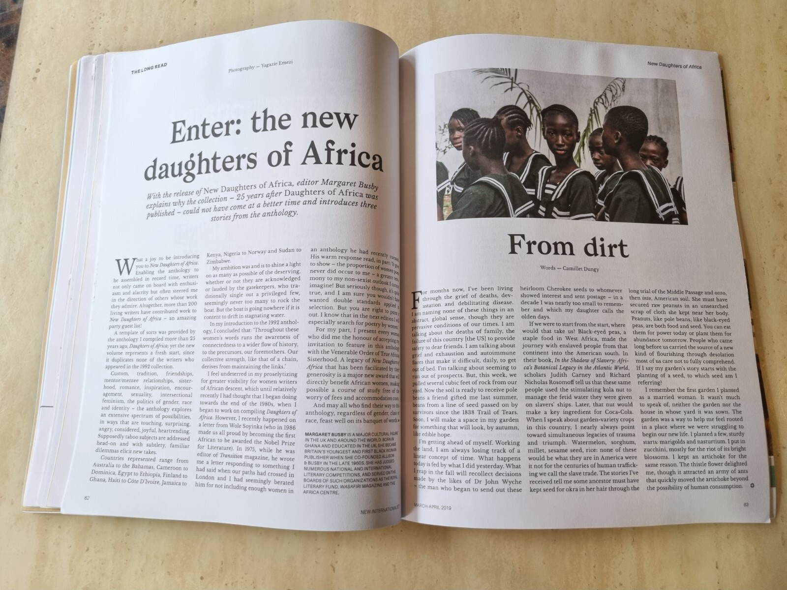 New Internationalist Magazine Building A New Internationalism March/April 2019