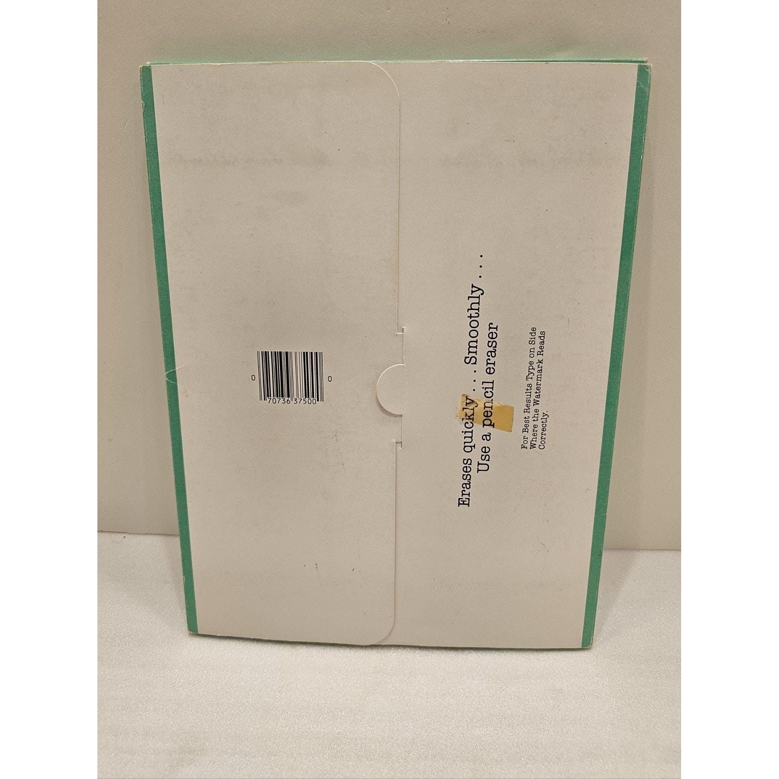 Herlitz Erasable Bond Typewriter Paper 25% cotton Content Cockle Finish 100 Pgs