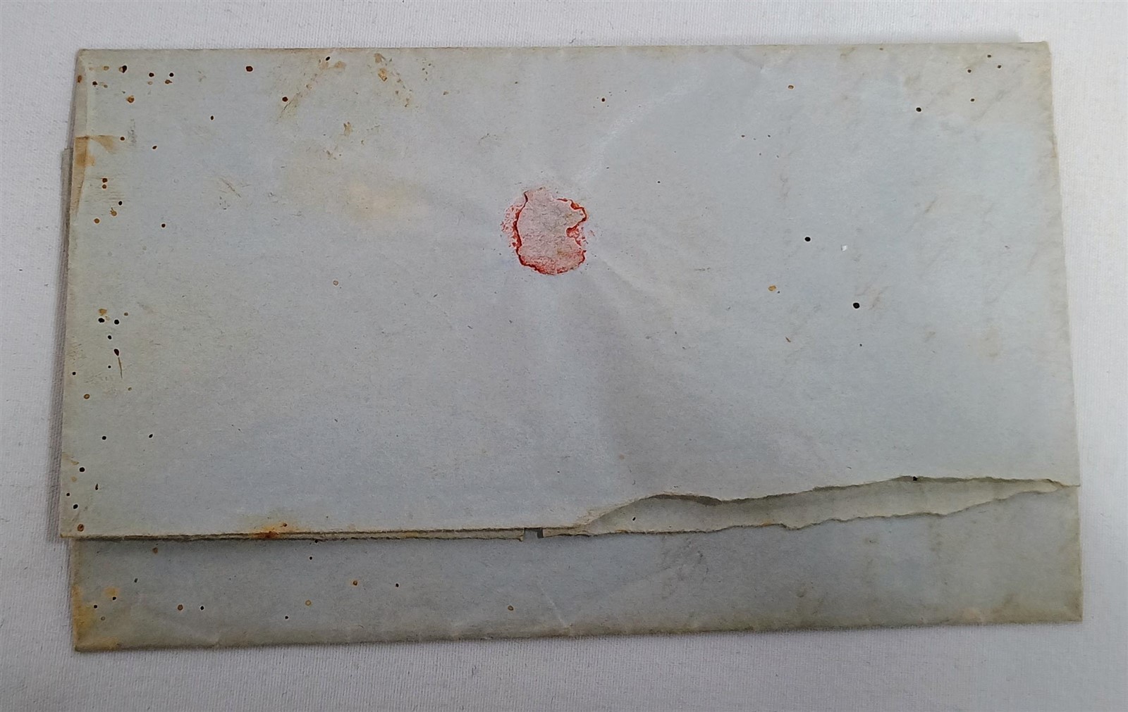 Antique Handwritten Letter 1850 Correspondence Partial Newburyport Postmark
