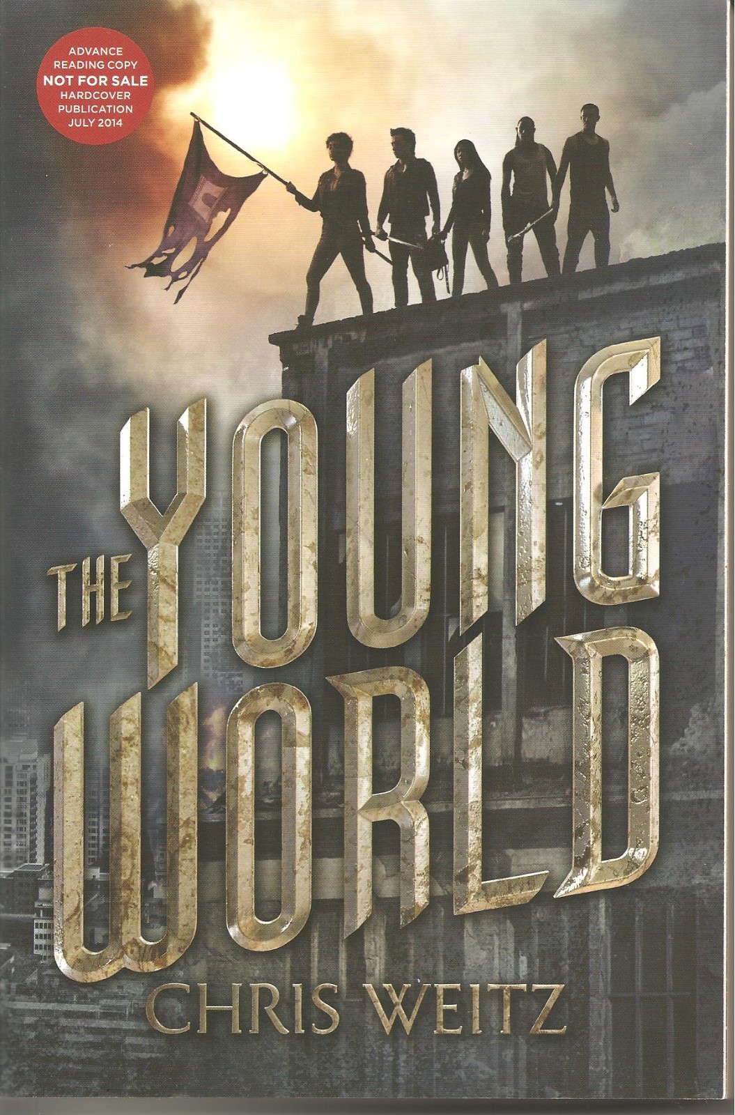 The Young World by Chris Weitz Advance Reading Copy Softcover Book – Brand New