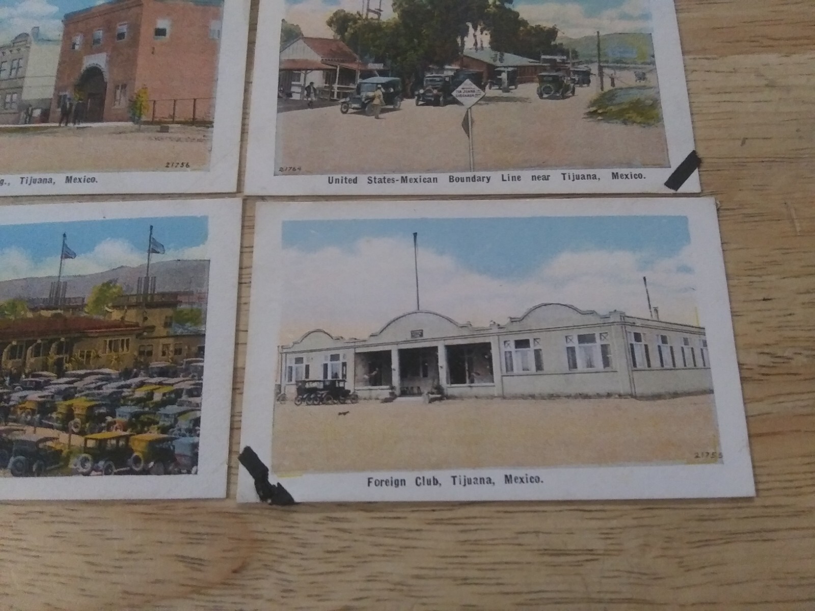 Vintage Tijuana Mexico Miniture Art Cards 3 1/2″ x 2 1/8″ – QTY 10
