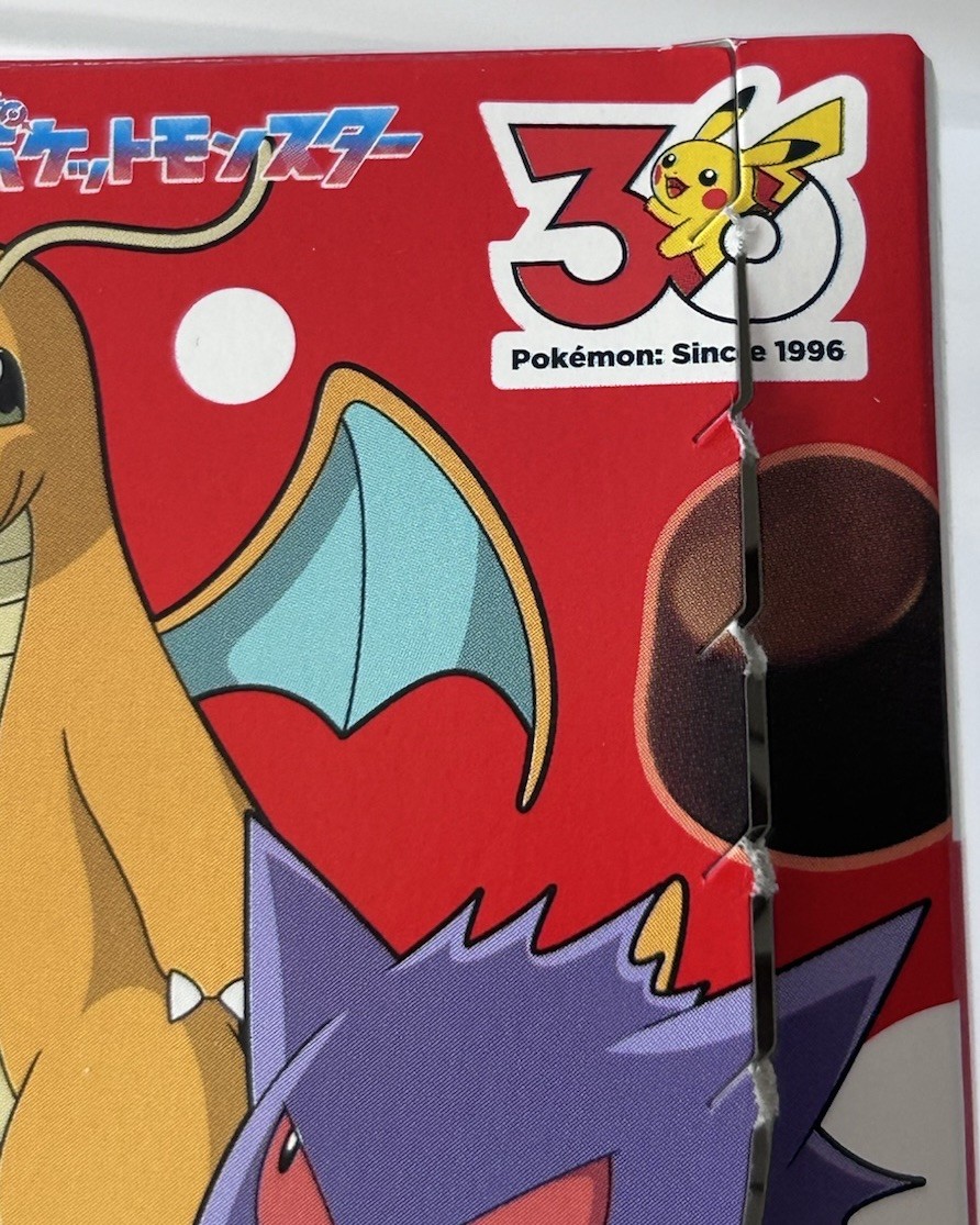 POKEMON Pino Ice cream empty Box 30th Anniversary Japan Limited Pikachu Mew
