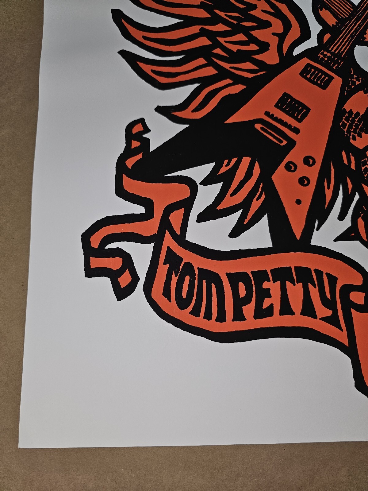 Tom Petty Pearl Jam 2006 St Paul MN Concert Poster Ames Bros Silkscreen Print